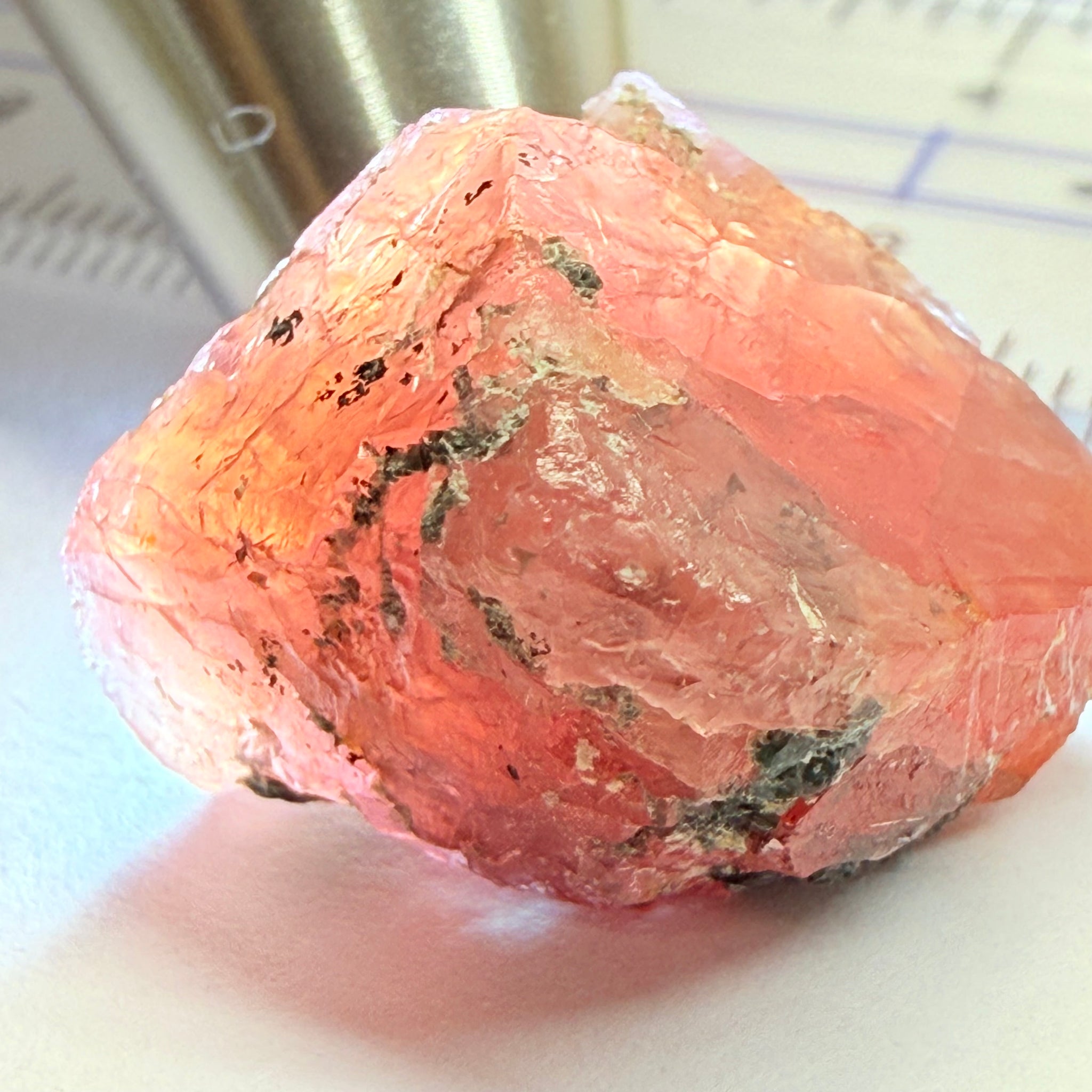 Winza Sapphire Crystal, 43.66ct, Winza, Tanzania, Untreated Unheated