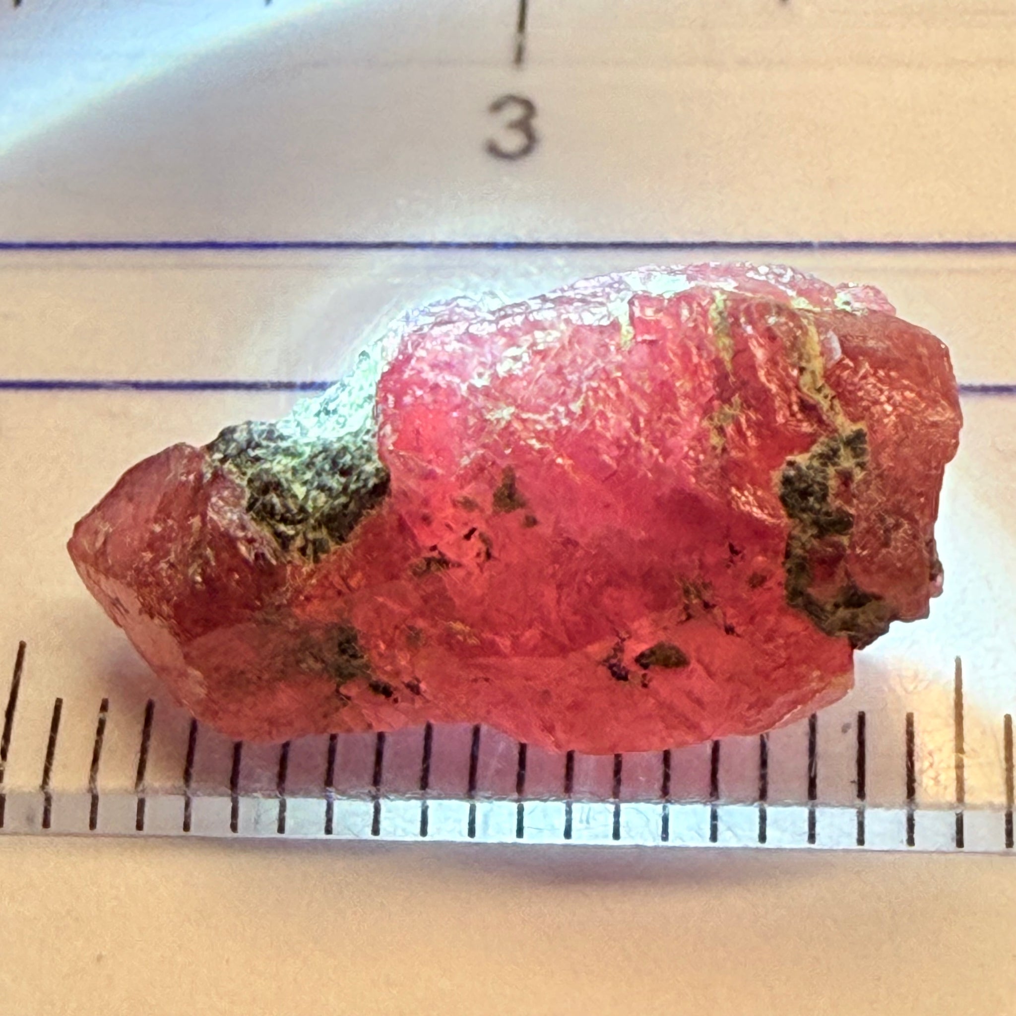 Winza Sapphire Crystal, 13.02ct, Winza, Tanzania, Untreated Unheated