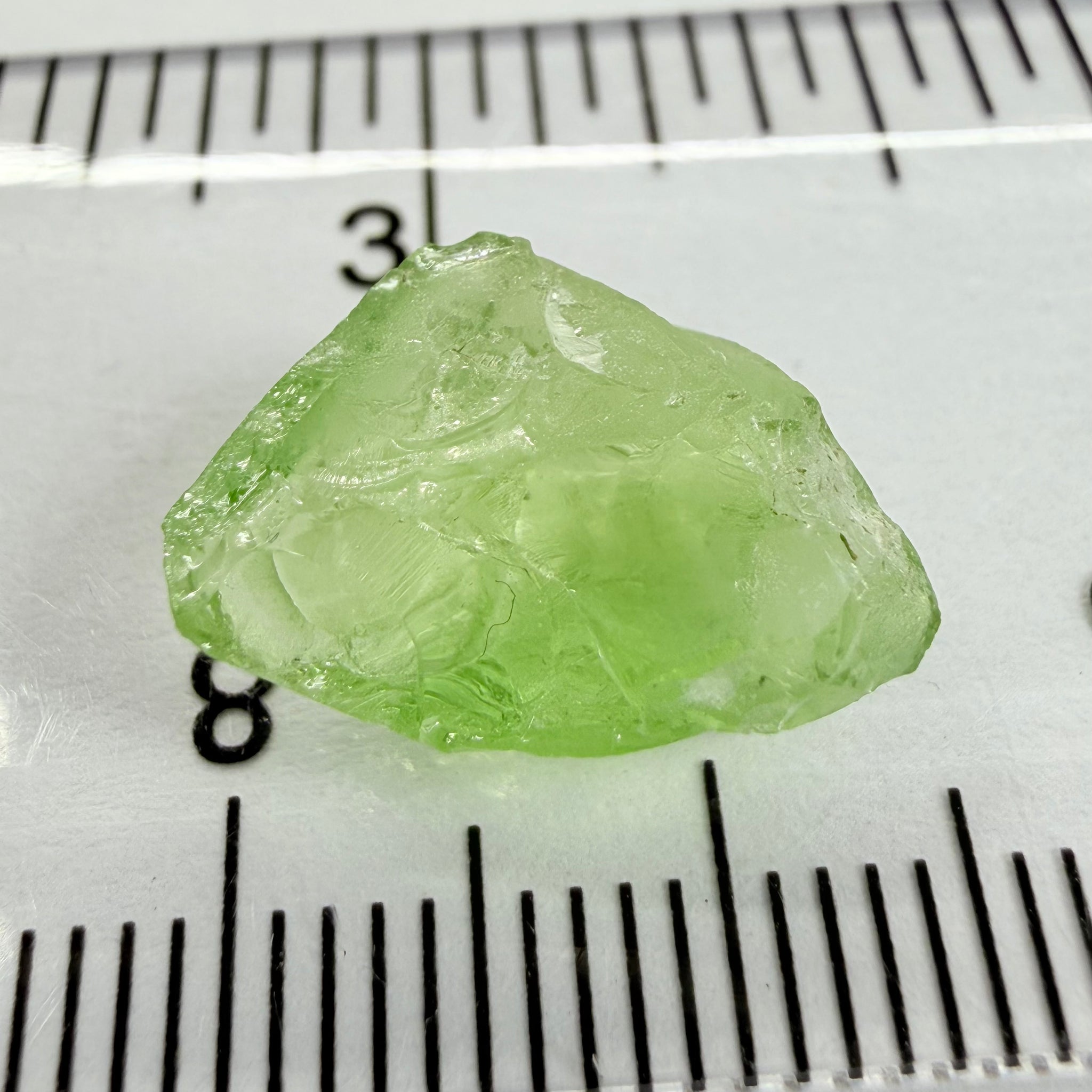 Diopside, 6.35ct, Merelani, Tanzania, Untreated Unheated, vvs-if, flattish shape, see pics