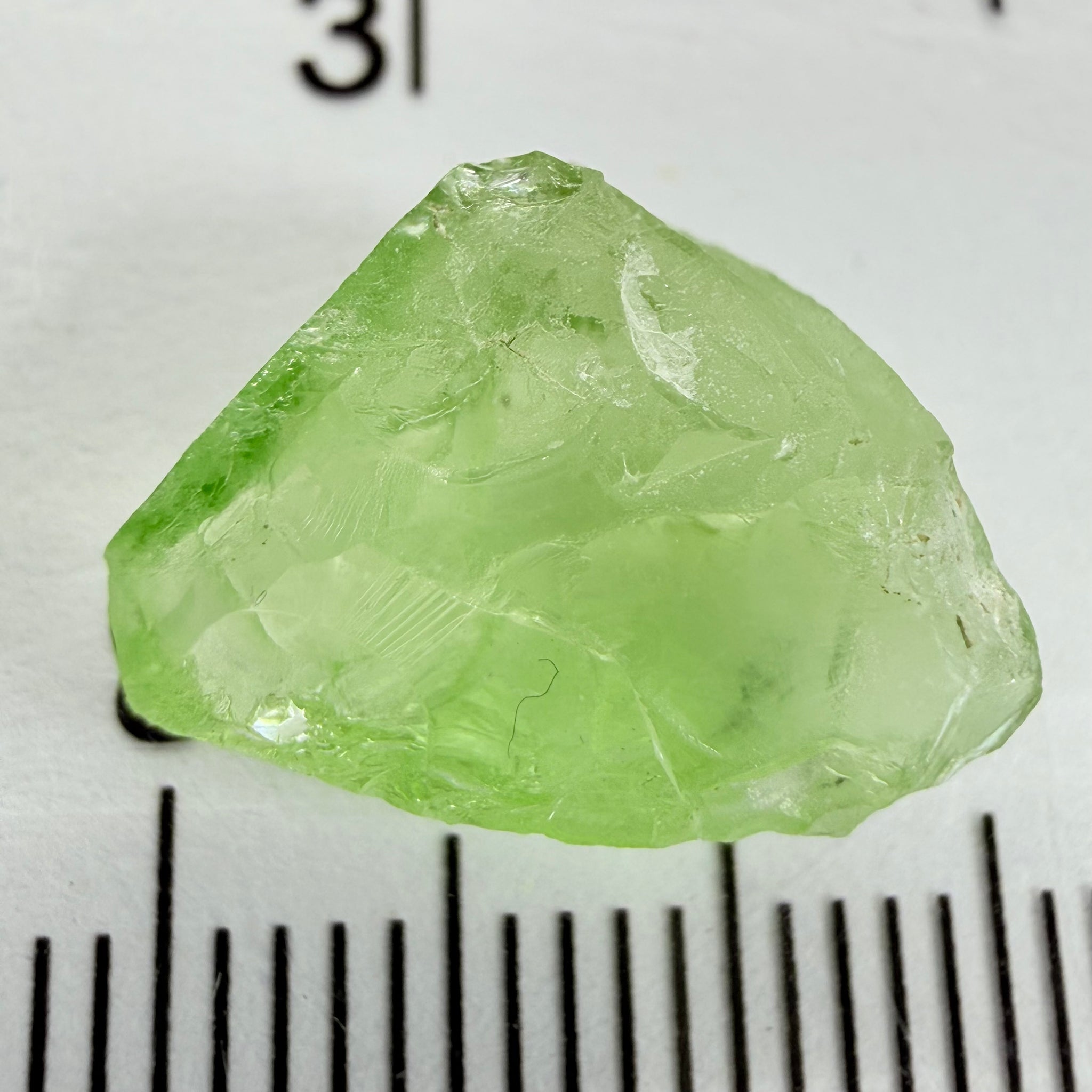 Diopside, 6.35ct, Merelani, Tanzania, Untreated Unheated, vvs-if, flattish shape, see pics