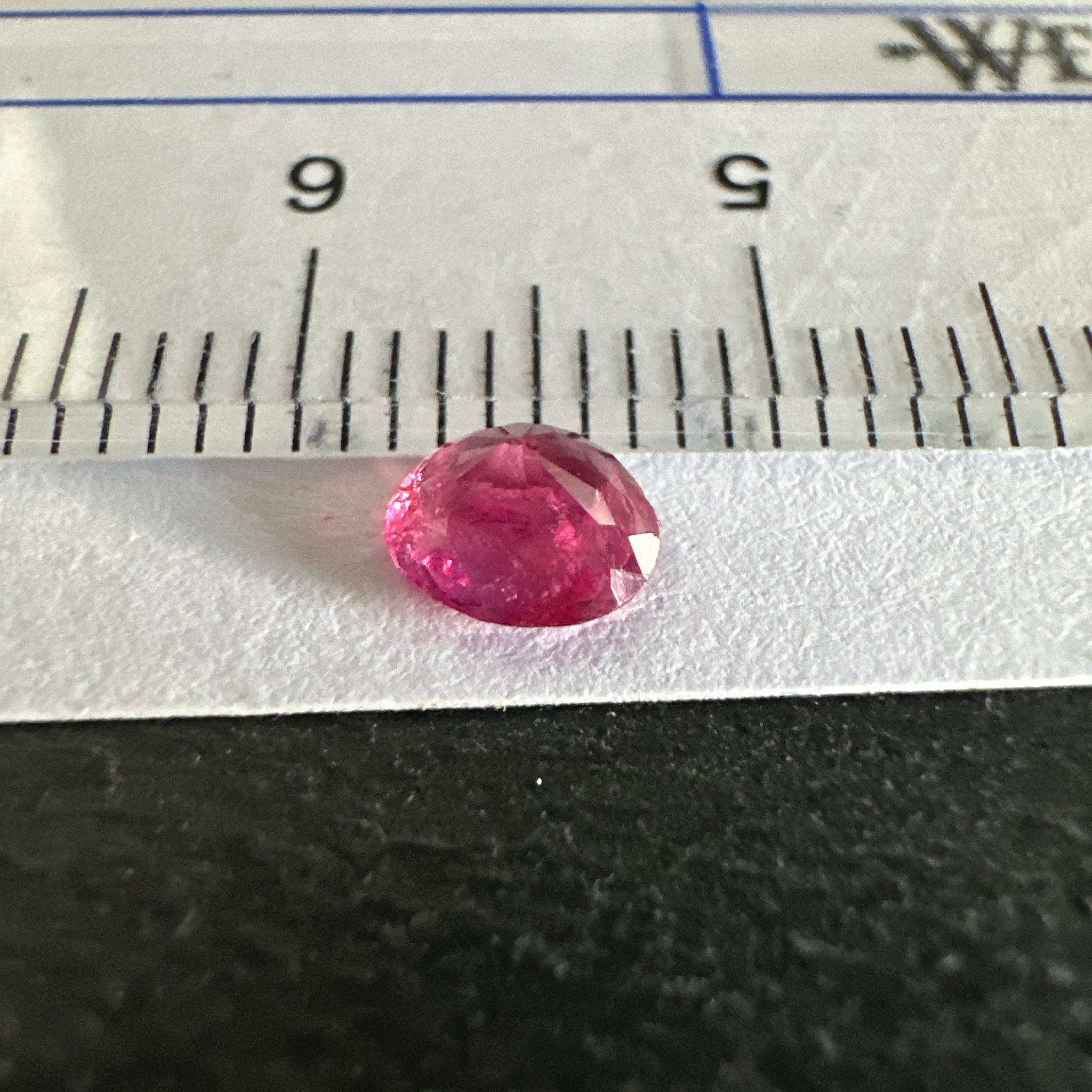 Winza Ruby, 0.51ct, Tanzania, Unheated Untreated.