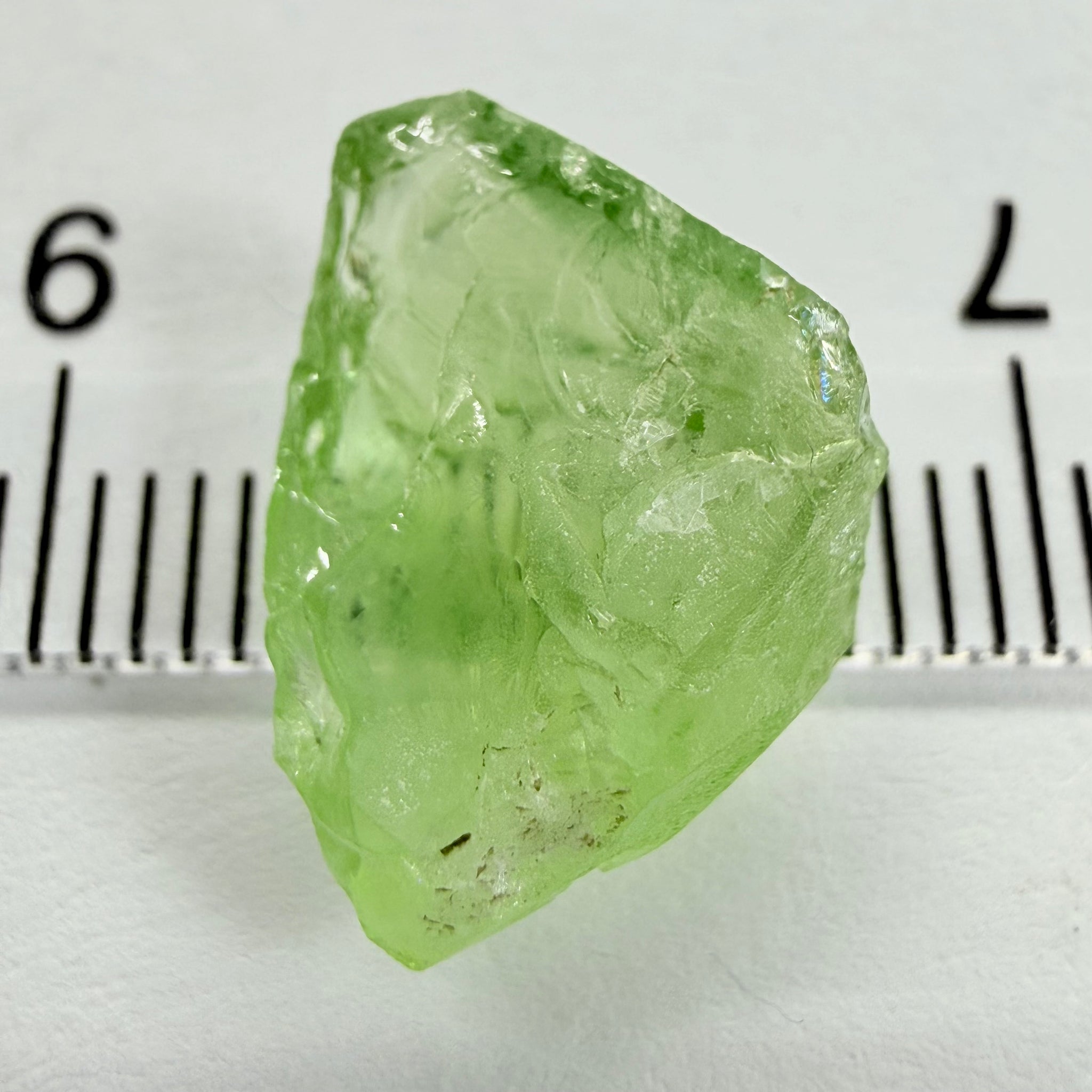 Diopside, 6.35ct, Merelani, Tanzania, Untreated Unheated, vvs-if, flattish shape, see pics