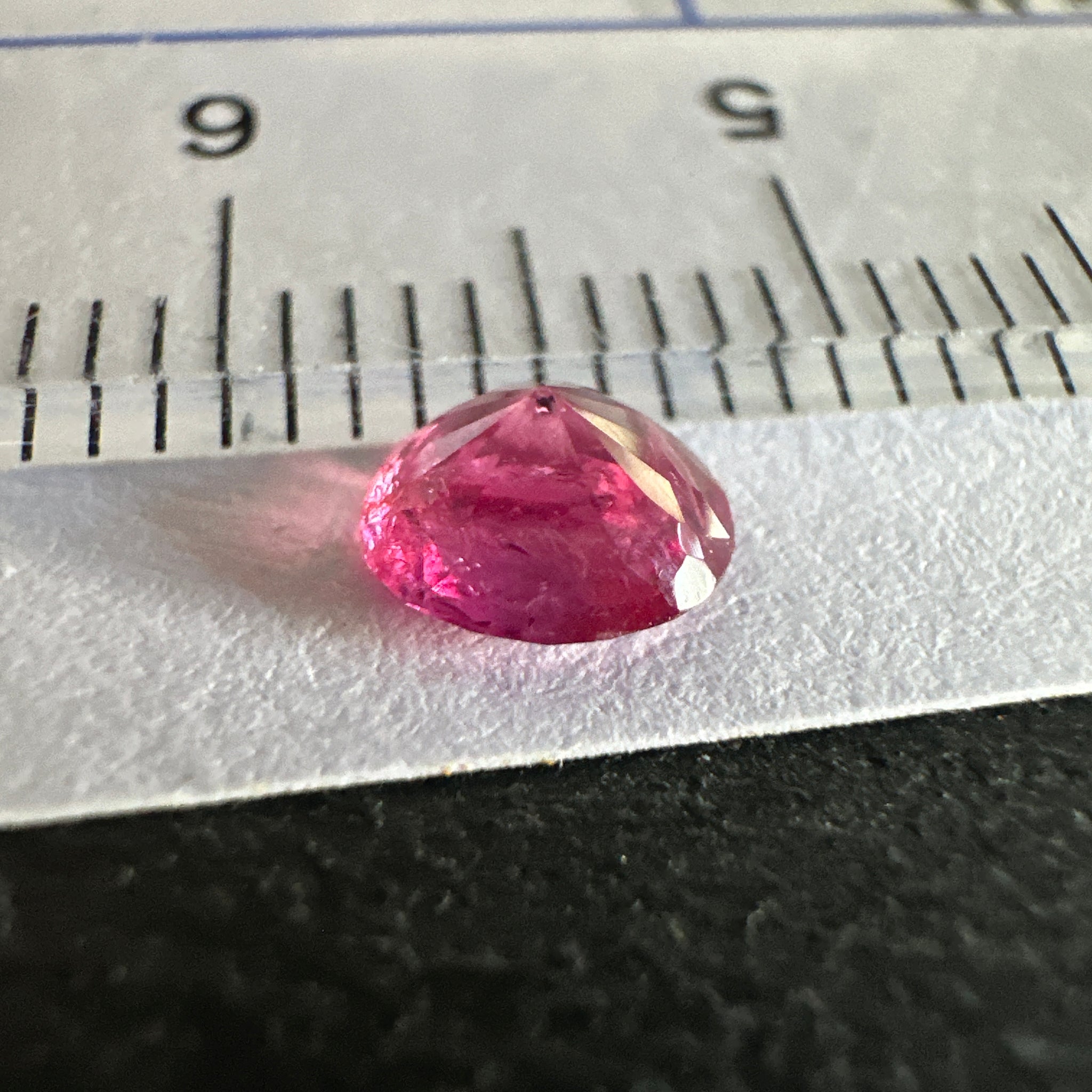 Winza Ruby, 0.51ct, Tanzania, Unheated Untreated.