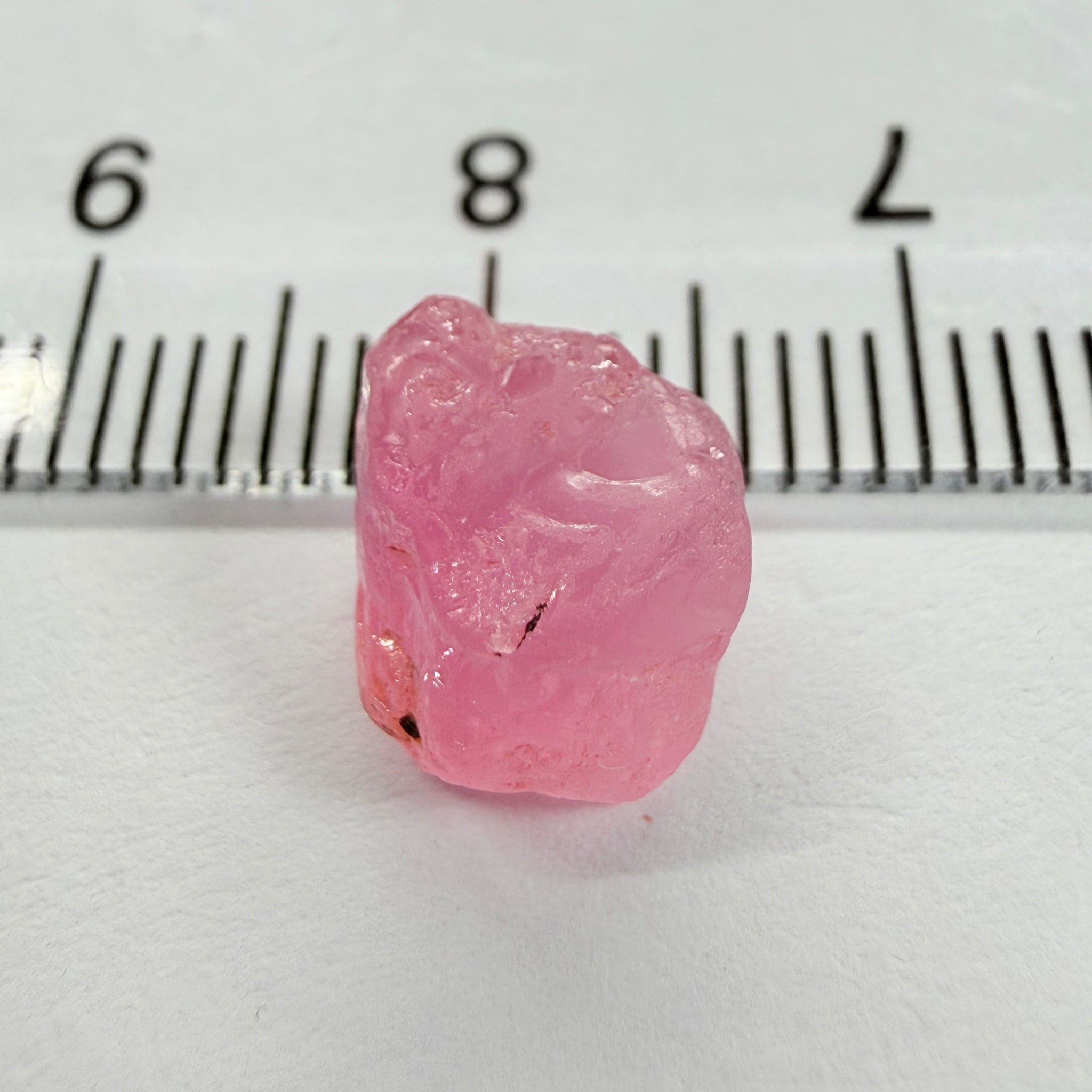Pink Spinel, 4.68ct, Tanzania, Untreated Unheated, no inclusions, just silky
