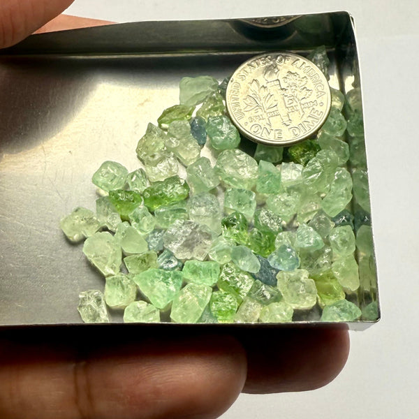 Kornerupine, Tanzania, Untreated Unheated. SINGLES price is per piece sold on a blind pour, they’re small and included so just take them as specimens
