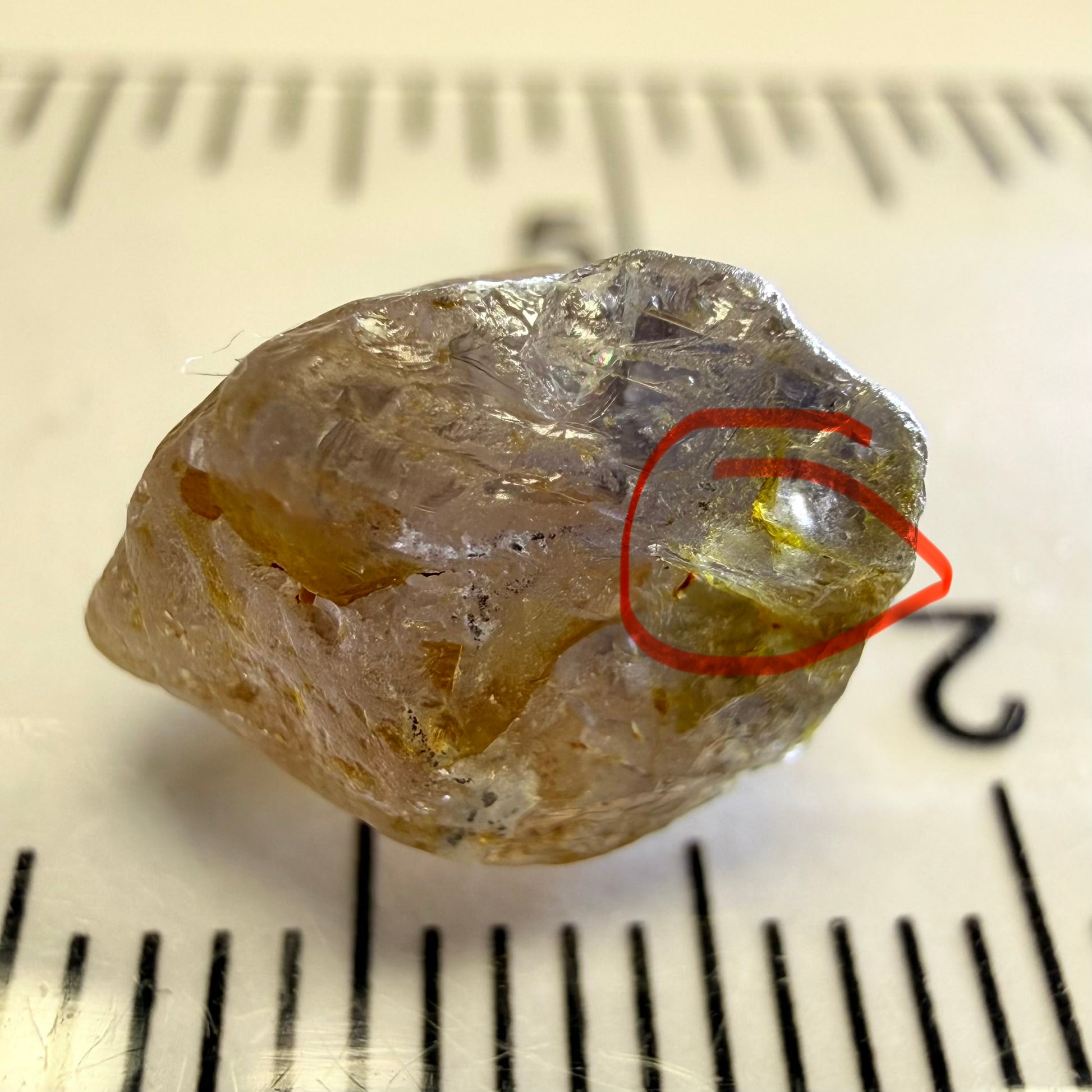Umba Sapphire, 6.81ct, Umba, Tanzania, Untreated Unheated, fractures throughout the stone, cut as cab or facet with inclusions but there are quite a number