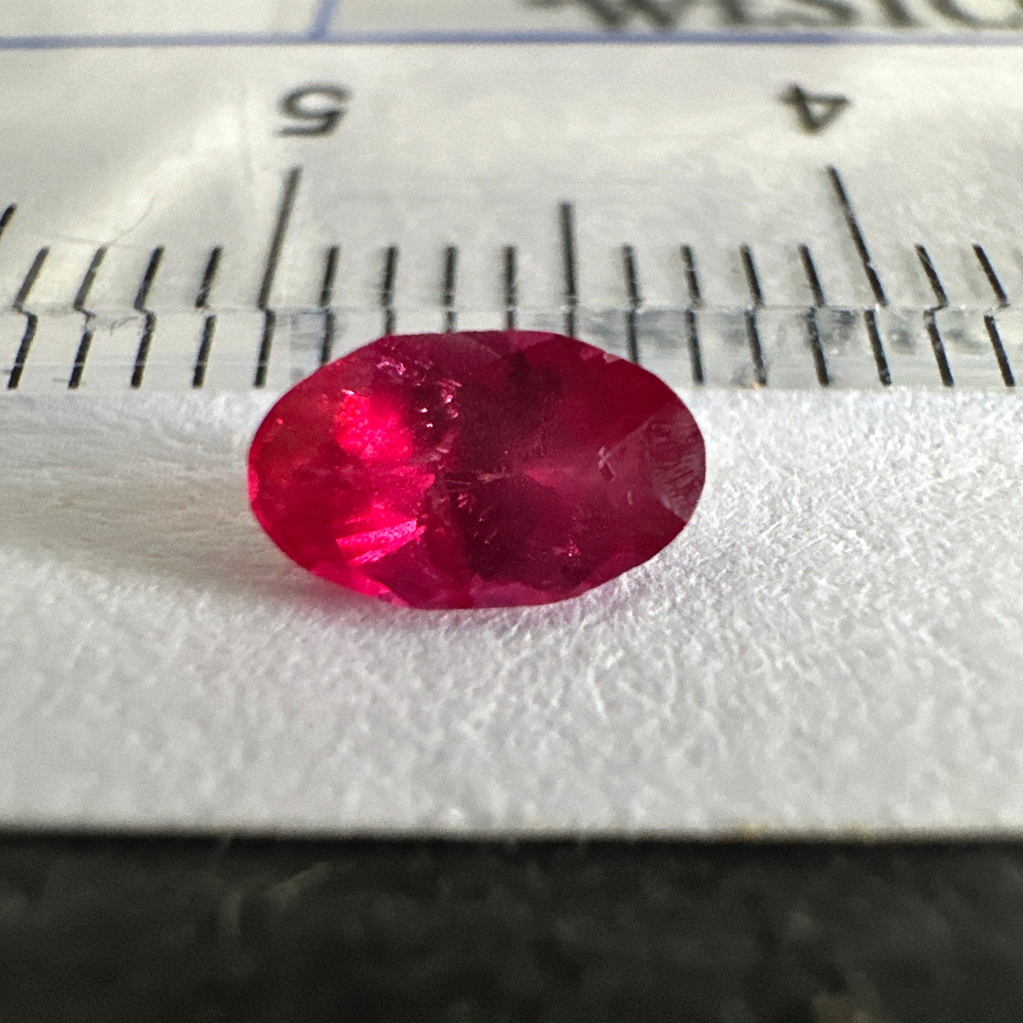 Winza Ruby, 0.37ct, Tanzania, Untreated Unheated