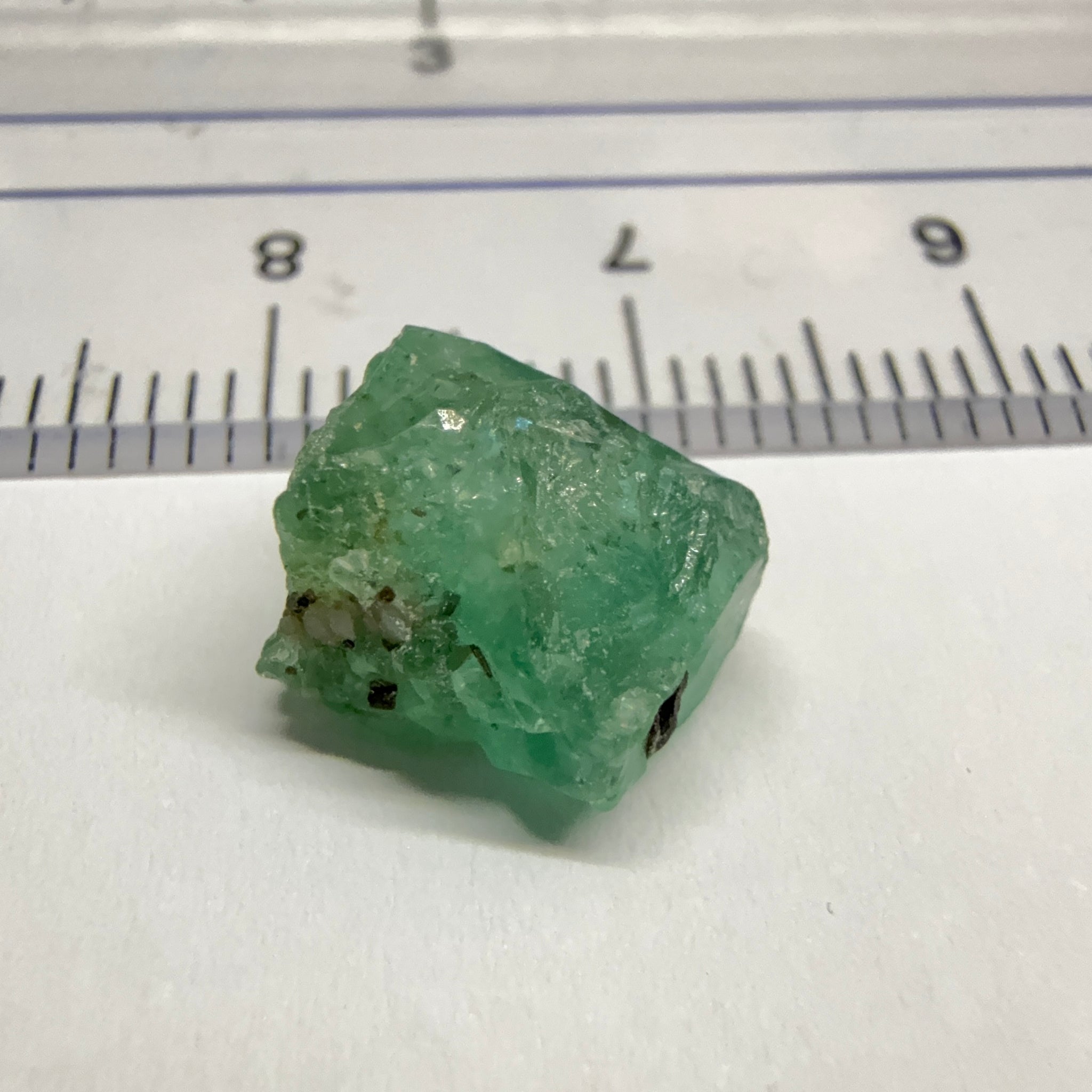 Emerald Crystal, 4.34ct, Tanzania, Untreated Unheated, specimen grade