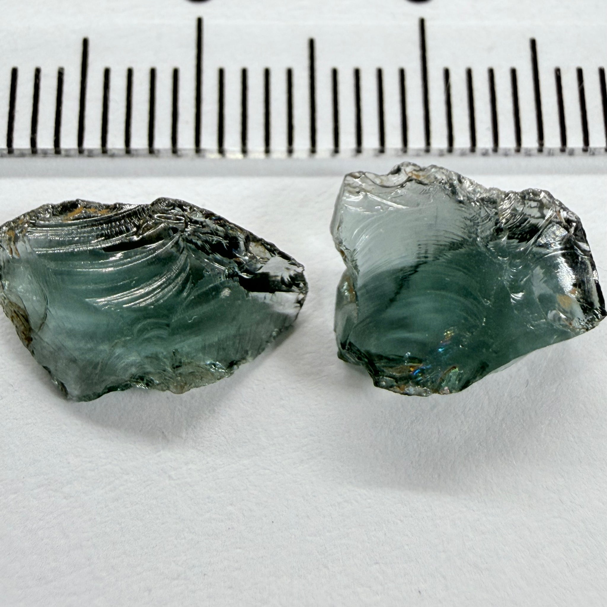 Spinel, 1.93ct and 2.33ct stones, flat shapes, Tanzania, Untreated Unheated, great for setting as is into jewellery, vvs-if
