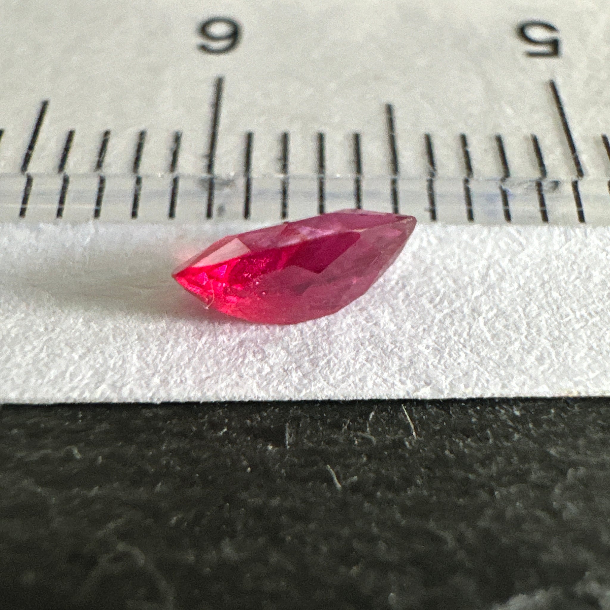 Winza Ruby, 0.37ct, Tanzania, Untreated Unheated