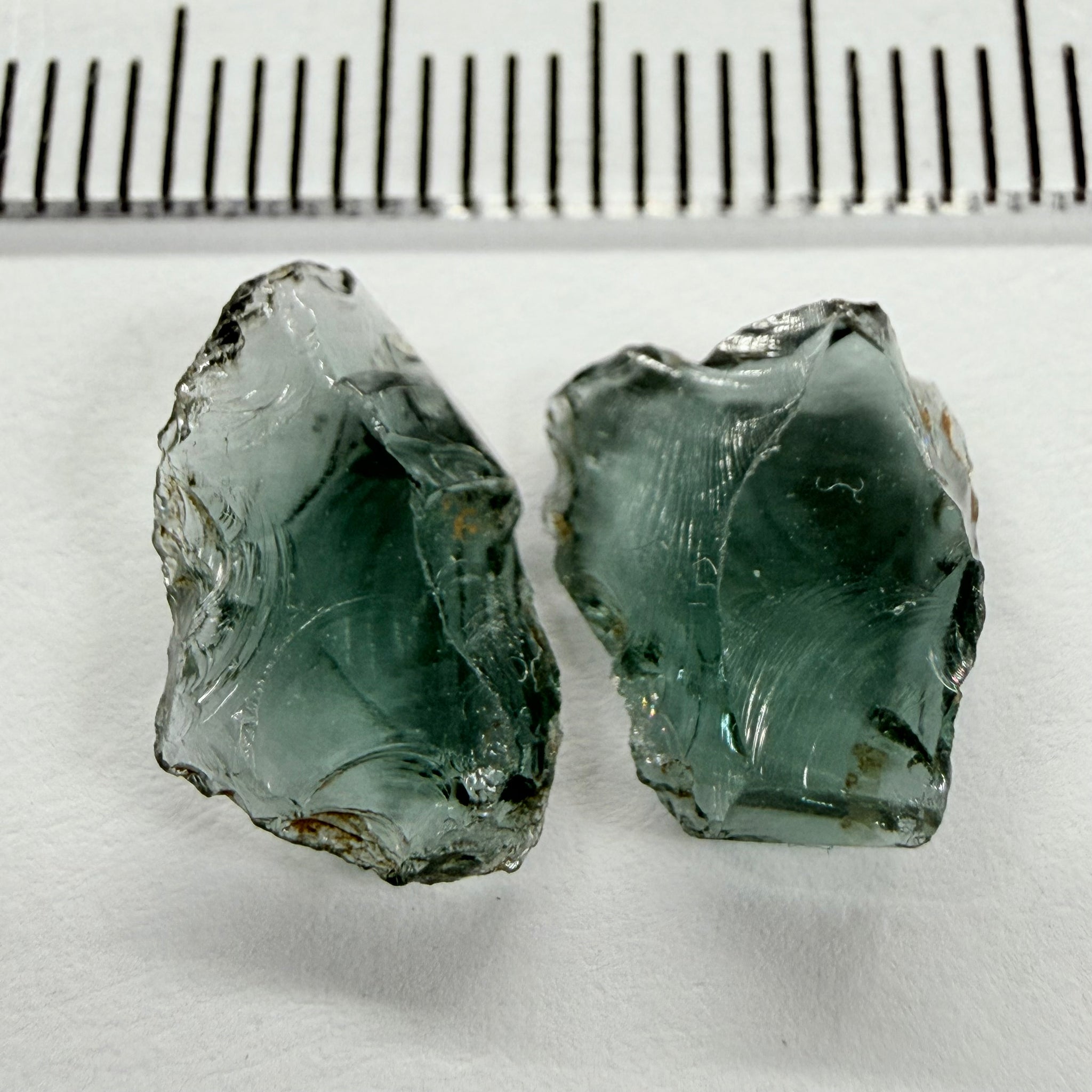 Spinel, 1.93ct and 2.33ct stones, flat shapes, Tanzania, Untreated Unheated, great for setting as is into jewellery, vvs-if
