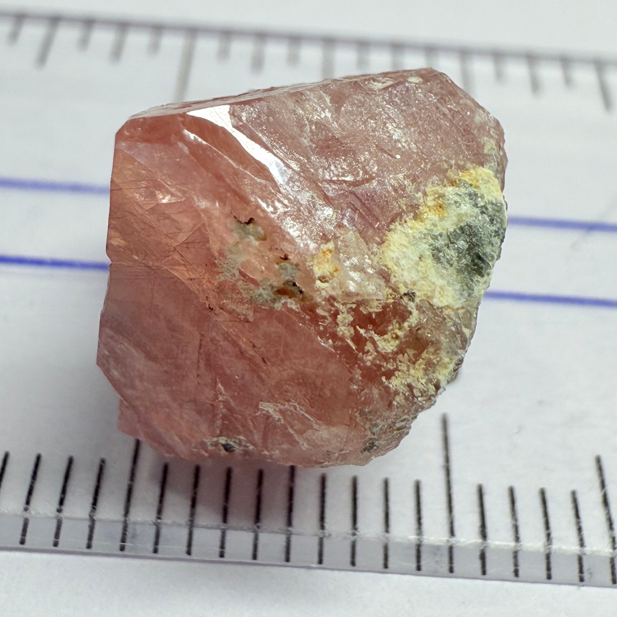 Winza Sapphire Crystal, 18.37ct, Winza, Tanzania, Untreated Unheated