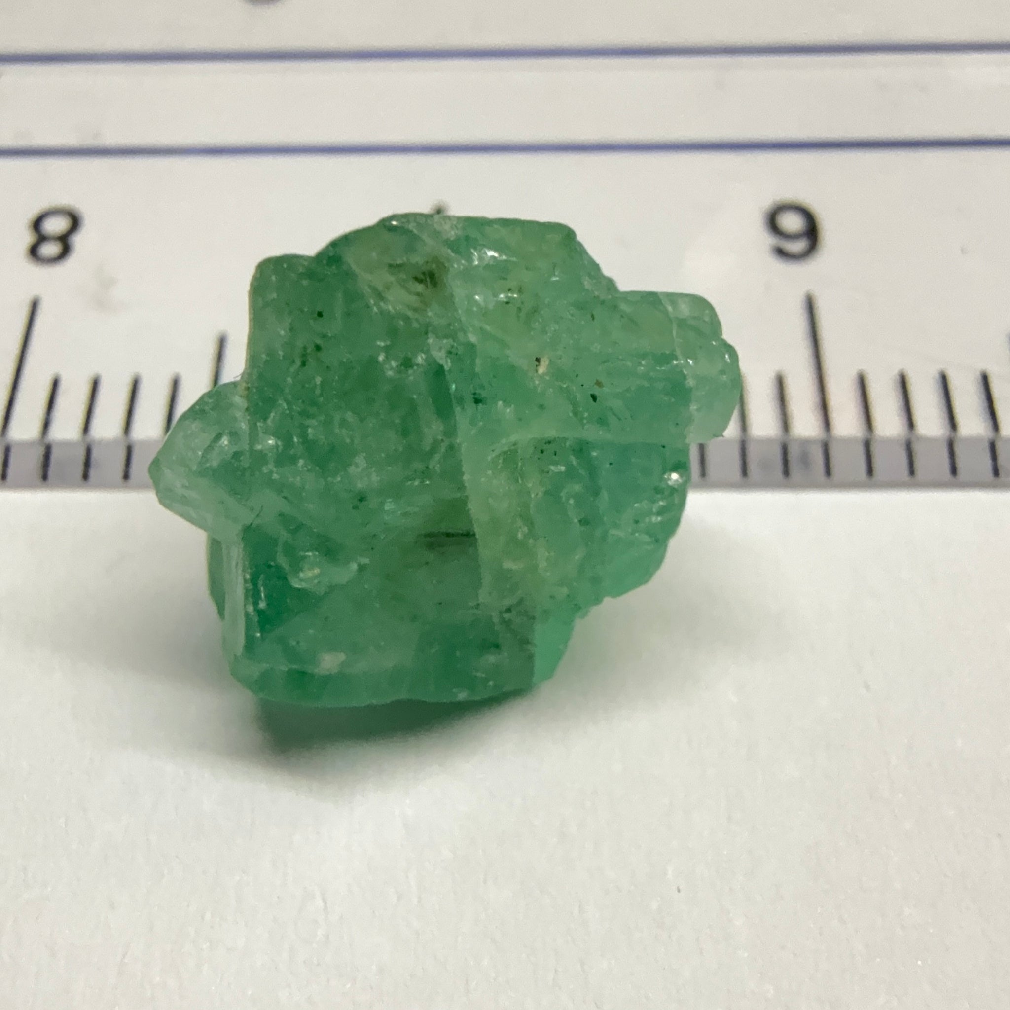 Emerald Crystal, 5.39ct, Tanzania, Untreated Unheated, specimen grade