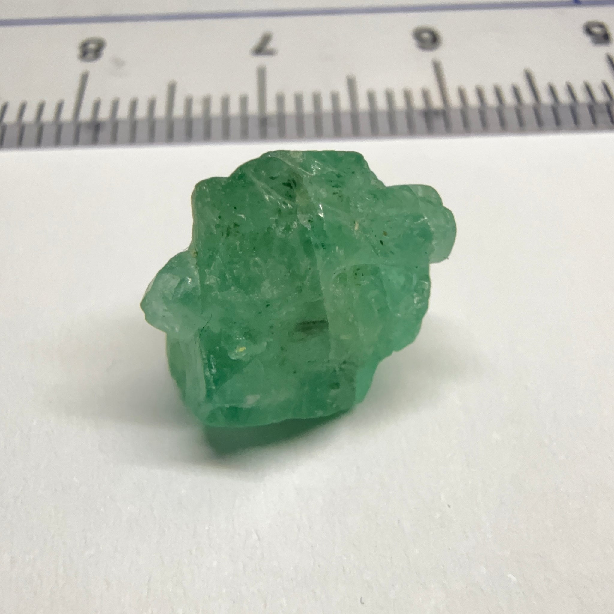 Emerald Crystal, 5.39ct, Tanzania, Untreated Unheated, specimen grade
