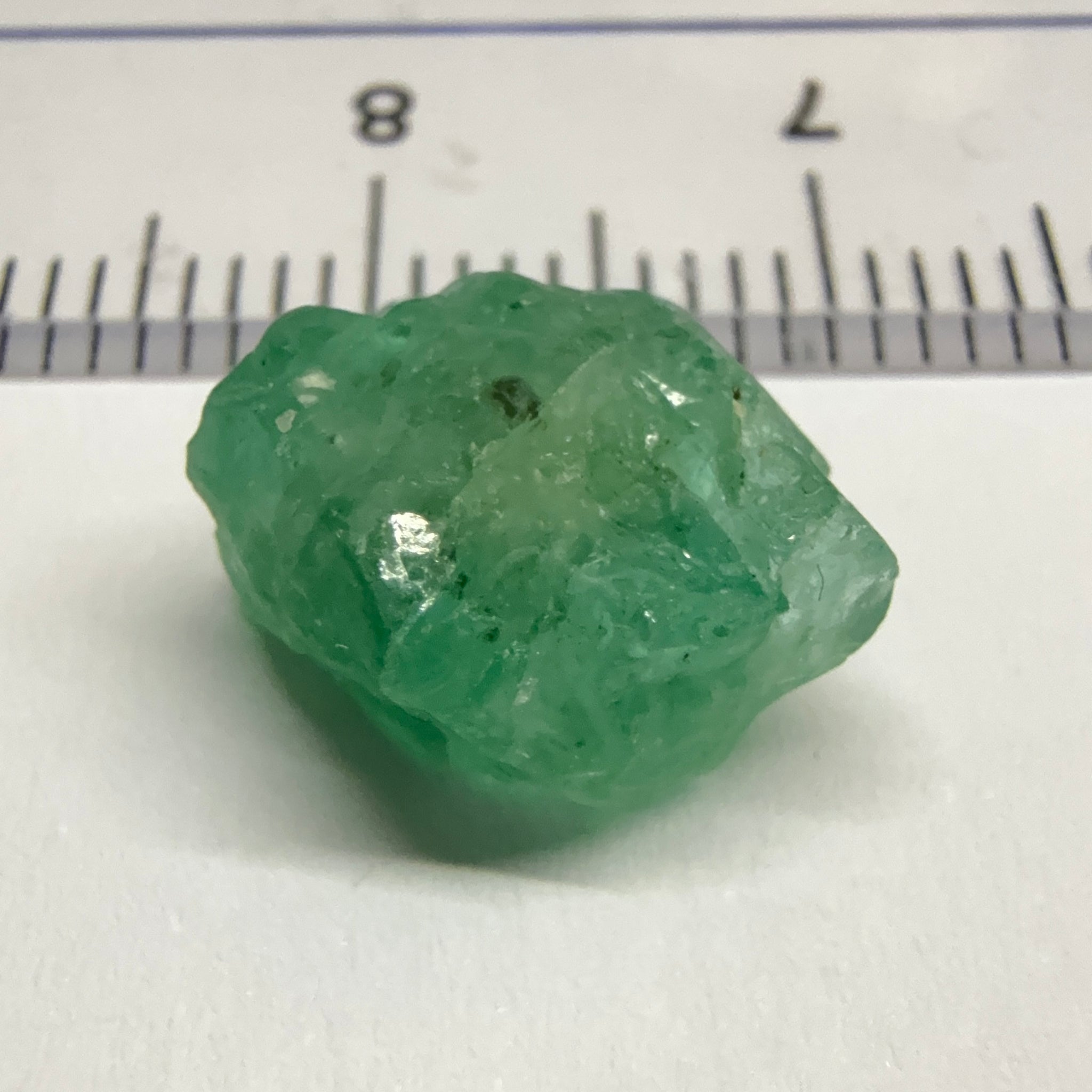Emerald Crystal, 5.39ct, Tanzania, Untreated Unheated, specimen grade