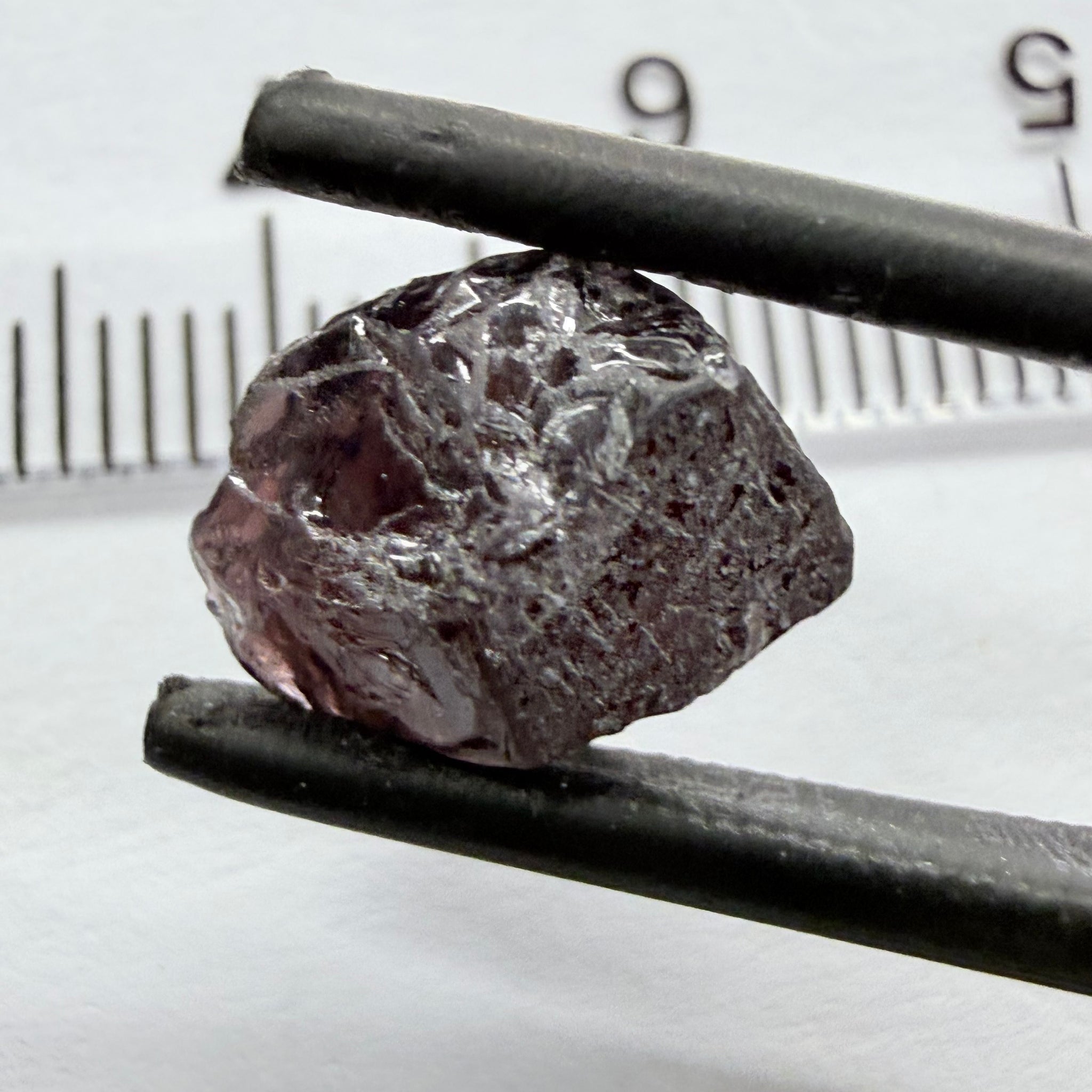 Mahenge Purple Spinel Very Very Dark Stone, 5.56ct, Mahenge, Tanzania, Untreated Unheated. vvs