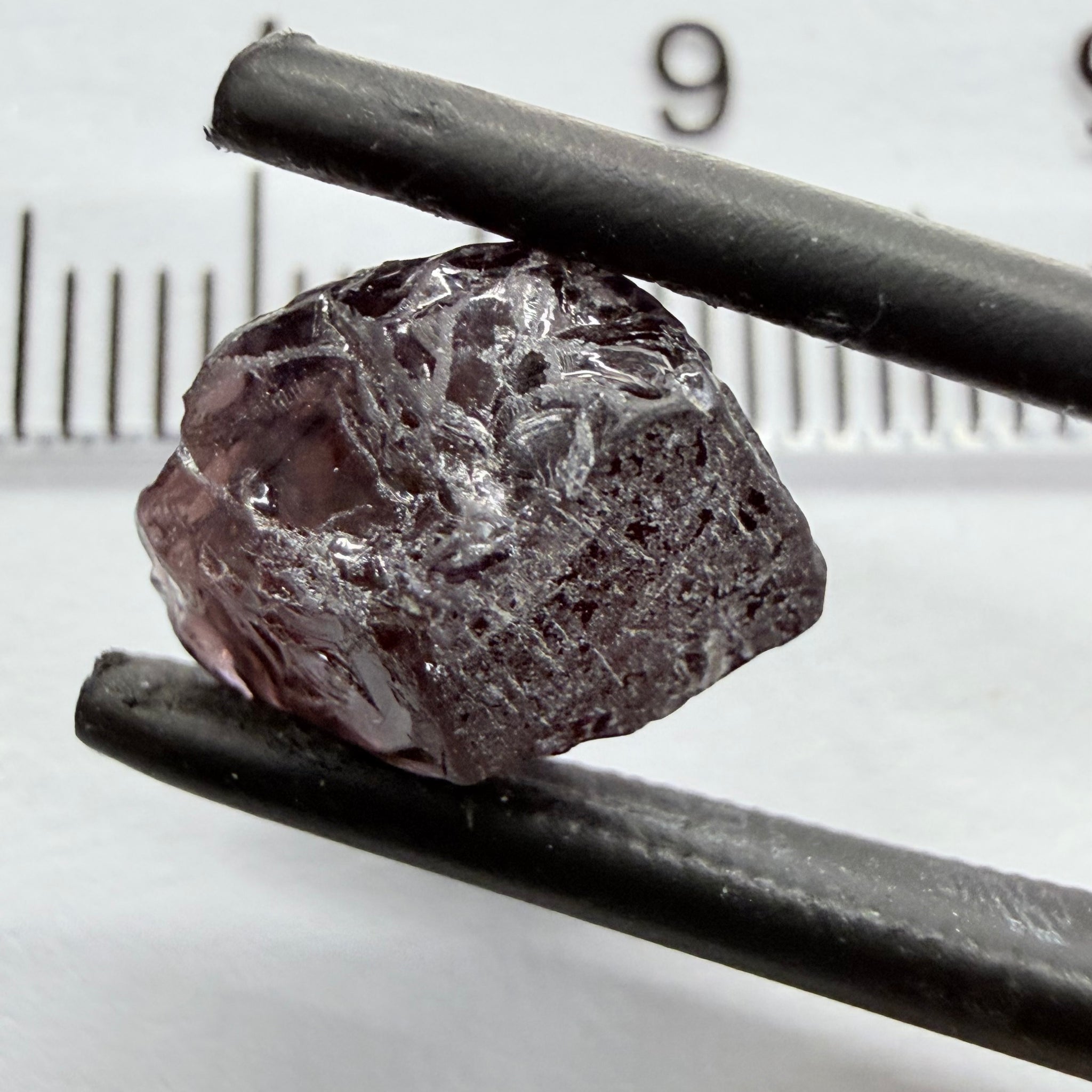 Mahenge Purple Spinel Very Very Dark Stone, 5.56ct, Mahenge, Tanzania, Untreated Unheated. vvs