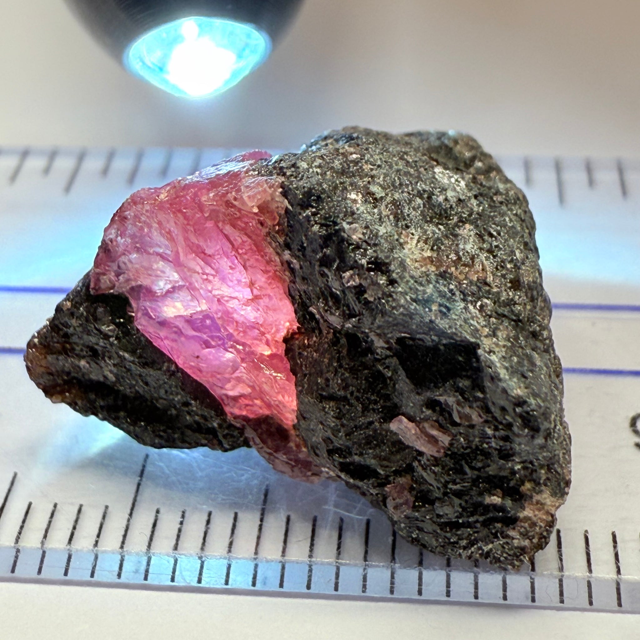 Winza Sapphire Crystal, 29.54ct, Winza, Tanzania, Untreated Unheated