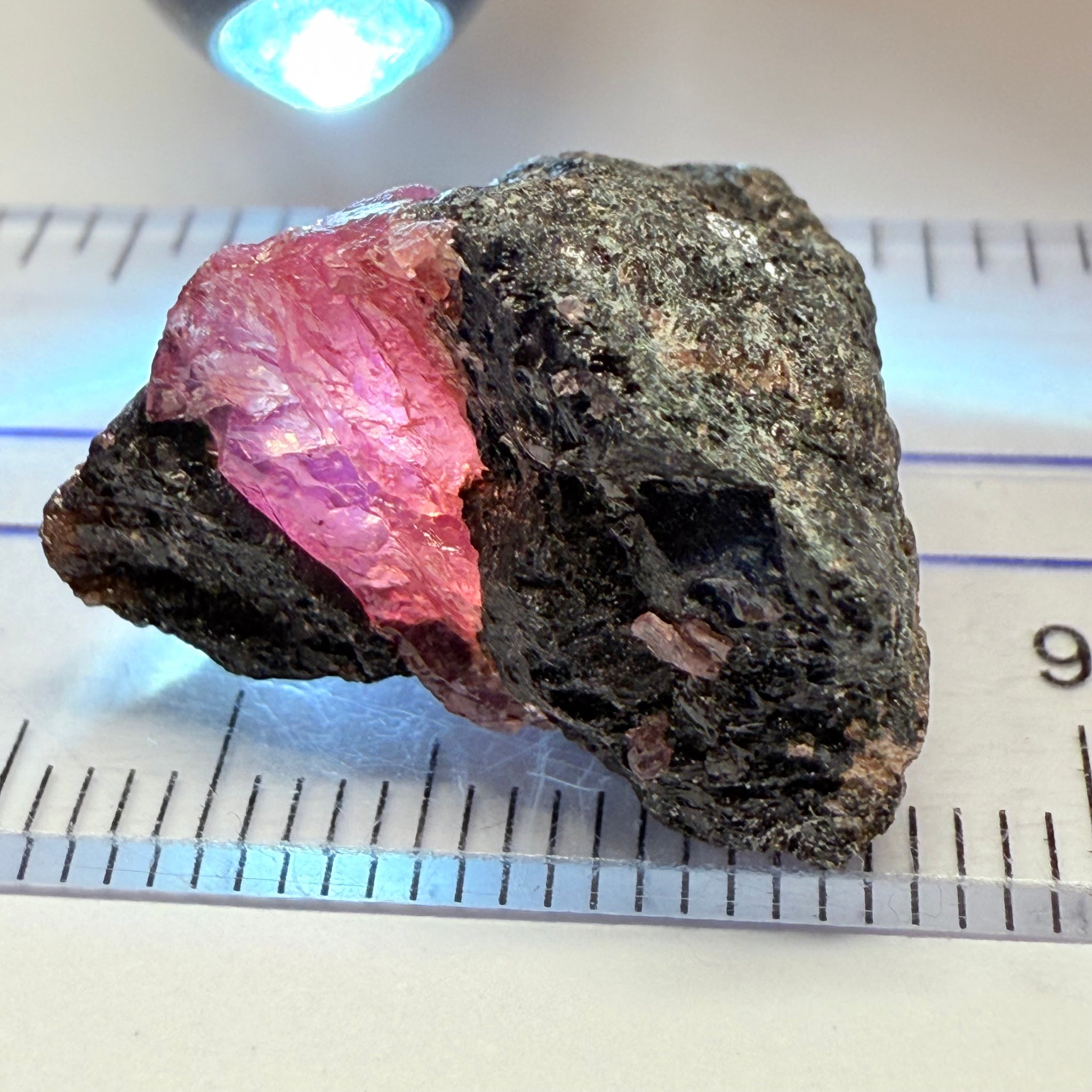 Winza Sapphire Crystal, 29.54ct, Winza, Tanzania, Untreated Unheated