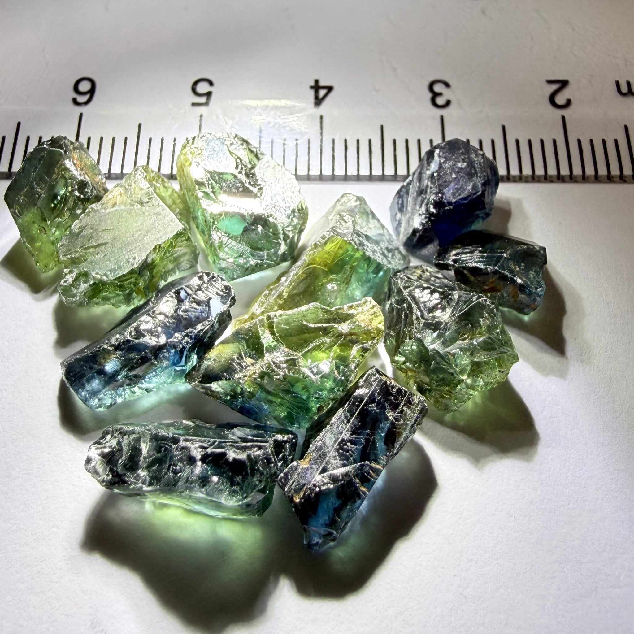 Kenyan Sapphire, 43.53ct, Garbatulla, Kenya, Untreated Unheated, stones are on the dark side, see backlit pics too, clarity is between slightly included to vvs, 2.09ct-5.22ct, 3.95ct average