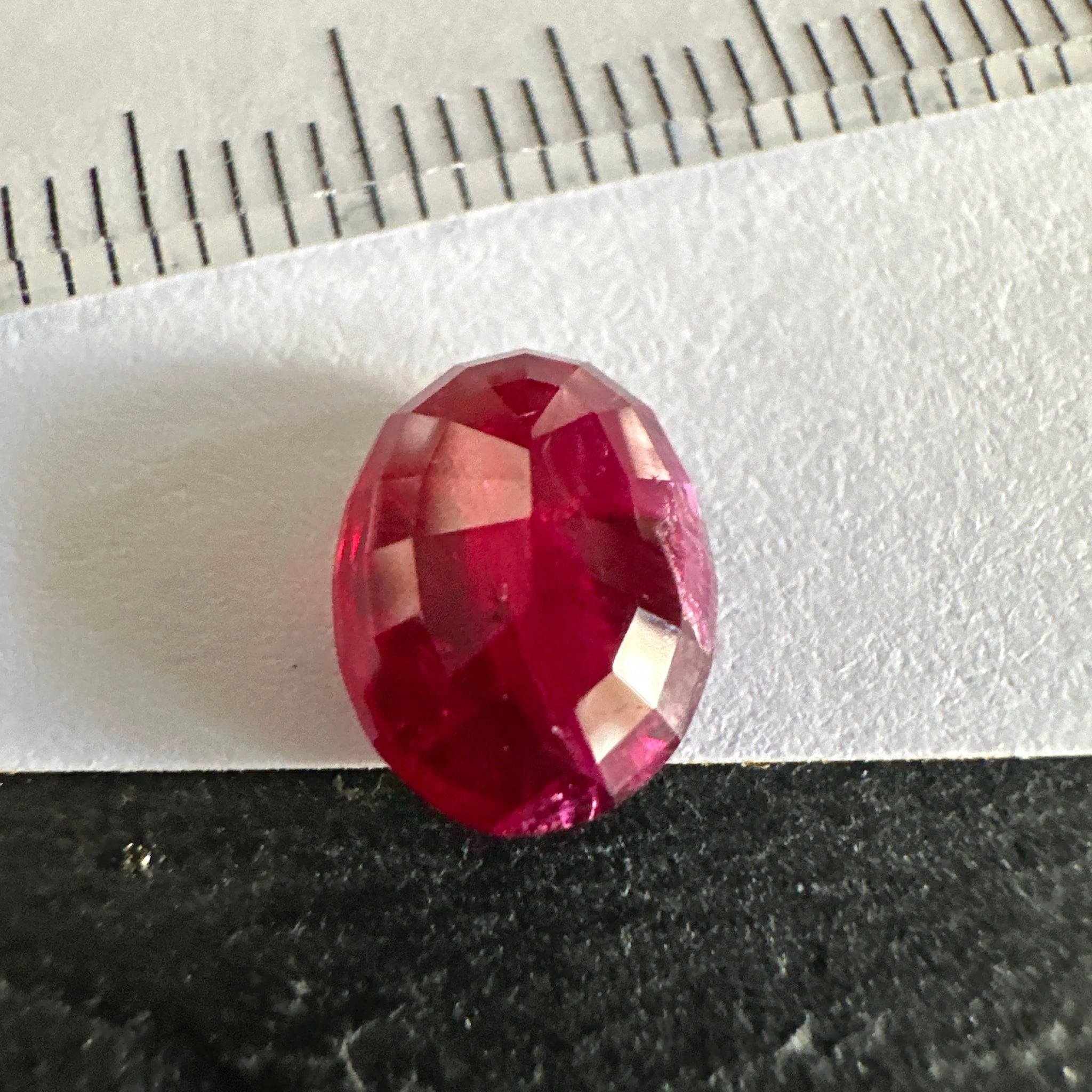 Ruby, 2.89ct, Longido, Tanzania, Untreated Unheated, slight inclusions inside
