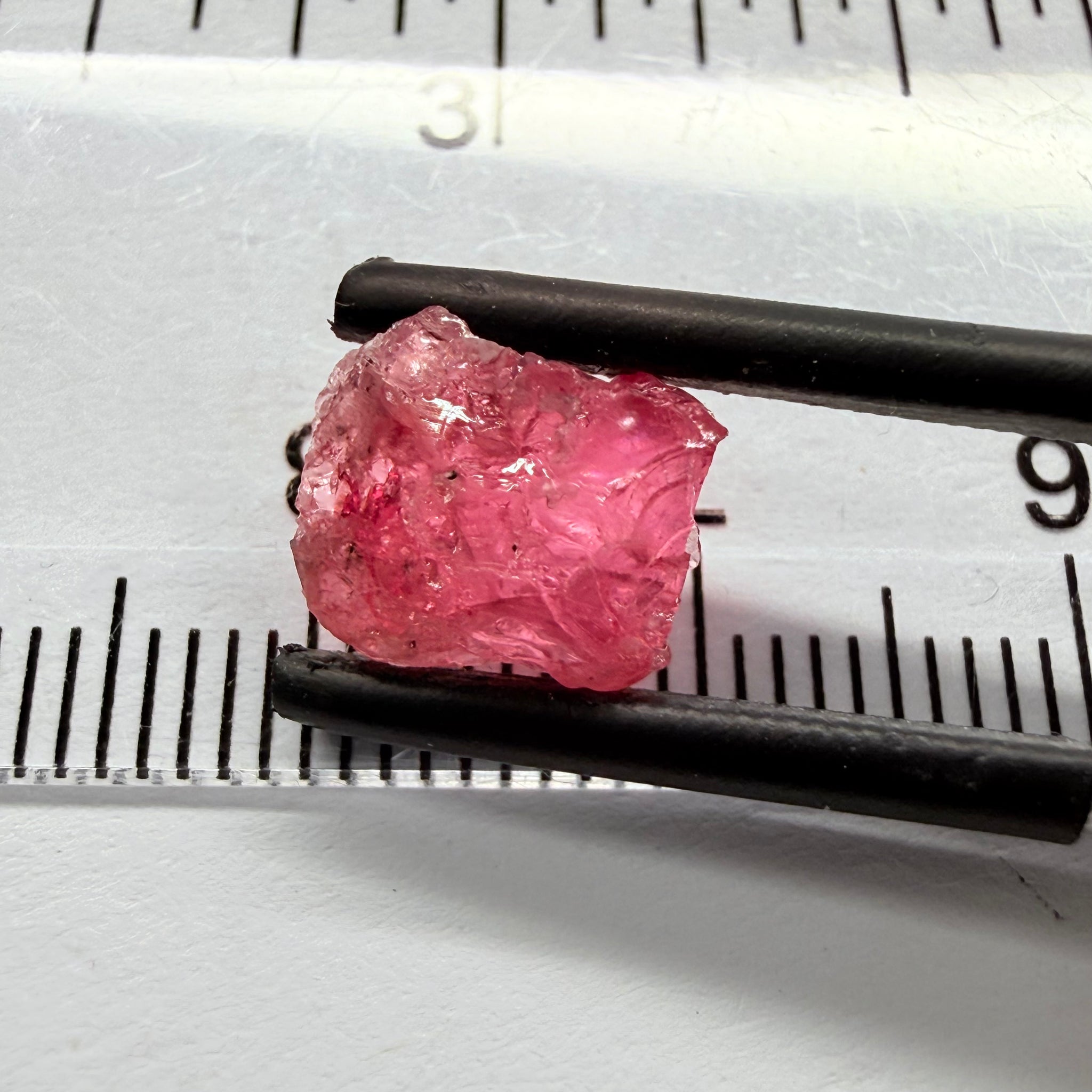 Mahenge Spinel, 3.55ct, Mahenge, Tanzania, Untreated Unheated, too flat to facet but great to set in jewellery as is