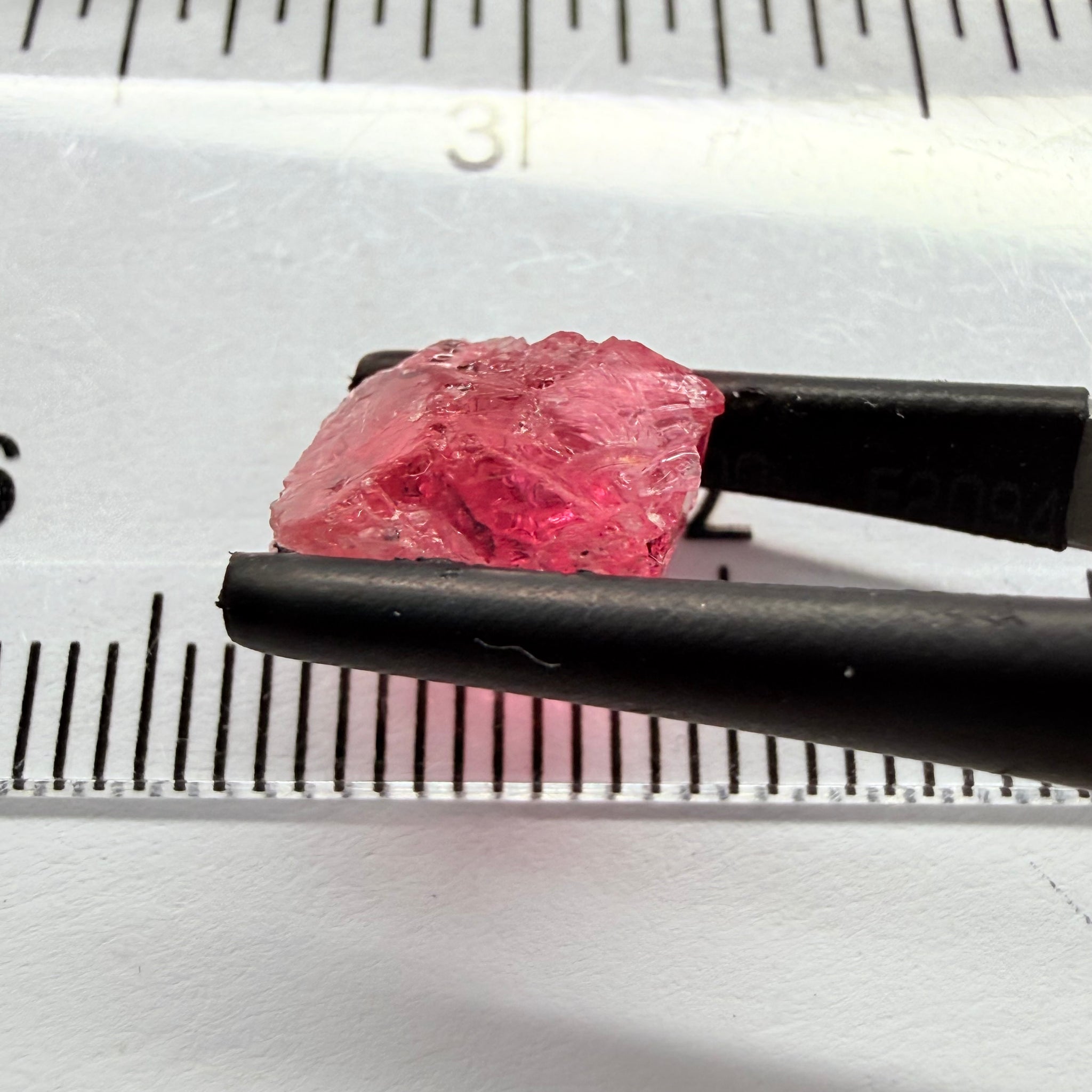 Mahenge Spinel, 3.55ct, Mahenge, Tanzania, Untreated Unheated, too flat to facet but great to set in jewellery as is
