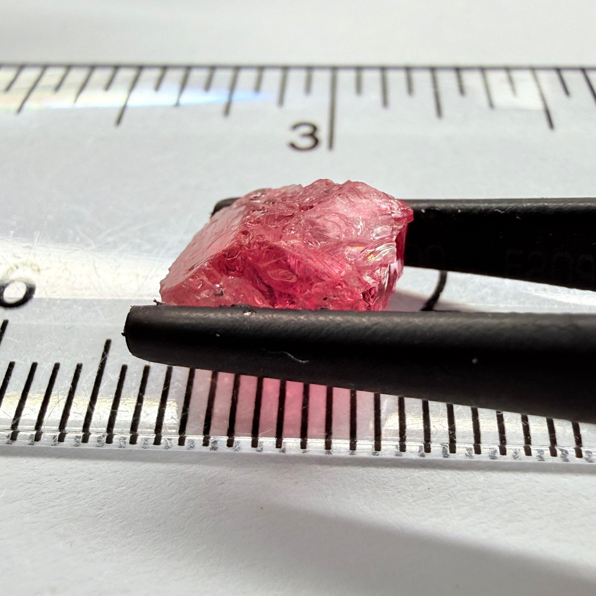 Mahenge Spinel, 3.55ct, Mahenge, Tanzania, Untreated Unheated, too flat to facet but great to set in jewellery as is