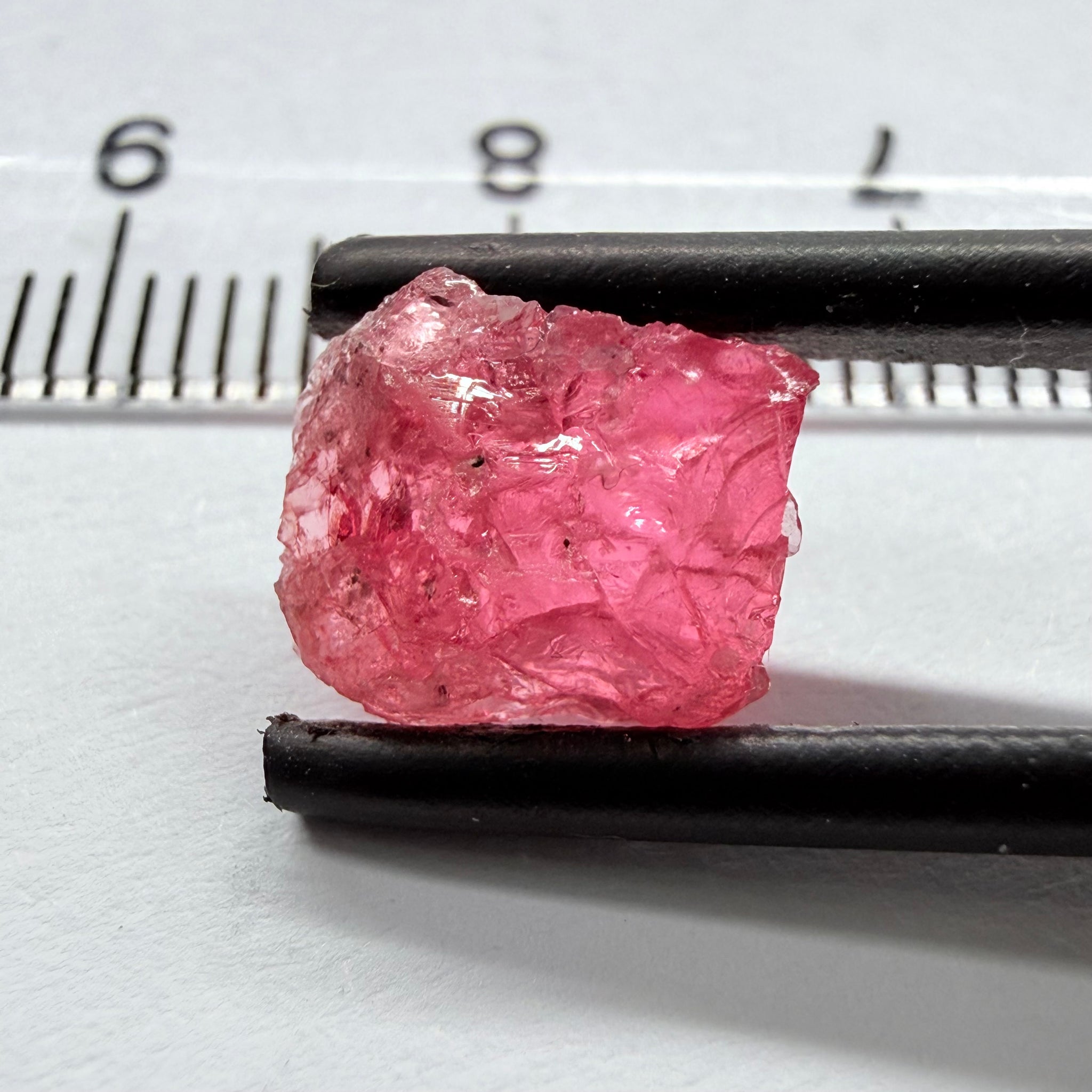 Mahenge Spinel, 3.55ct, Mahenge, Tanzania, Untreated Unheated, too flat to facet but great to set in jewellery as is