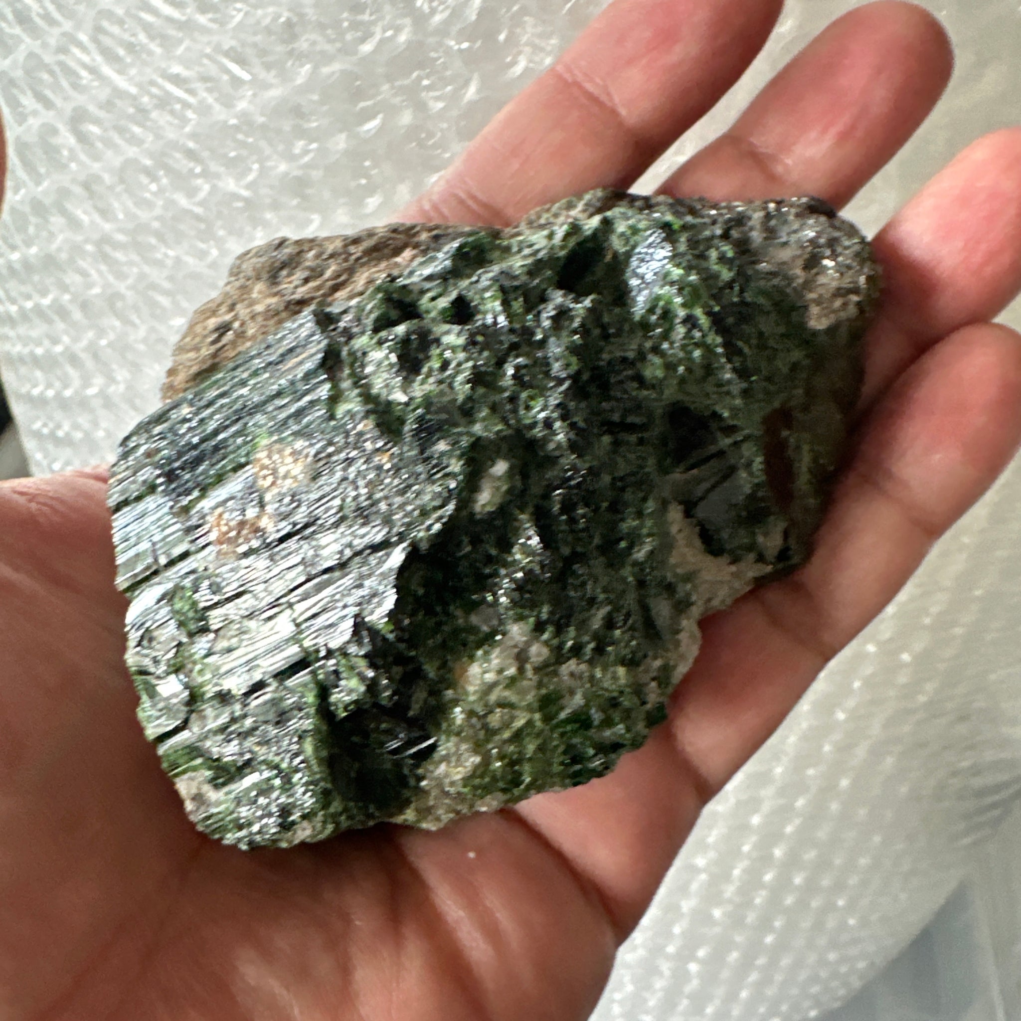 Tourmaline Crystal Cluster on Matrix, 340.80gm, Tanzania.