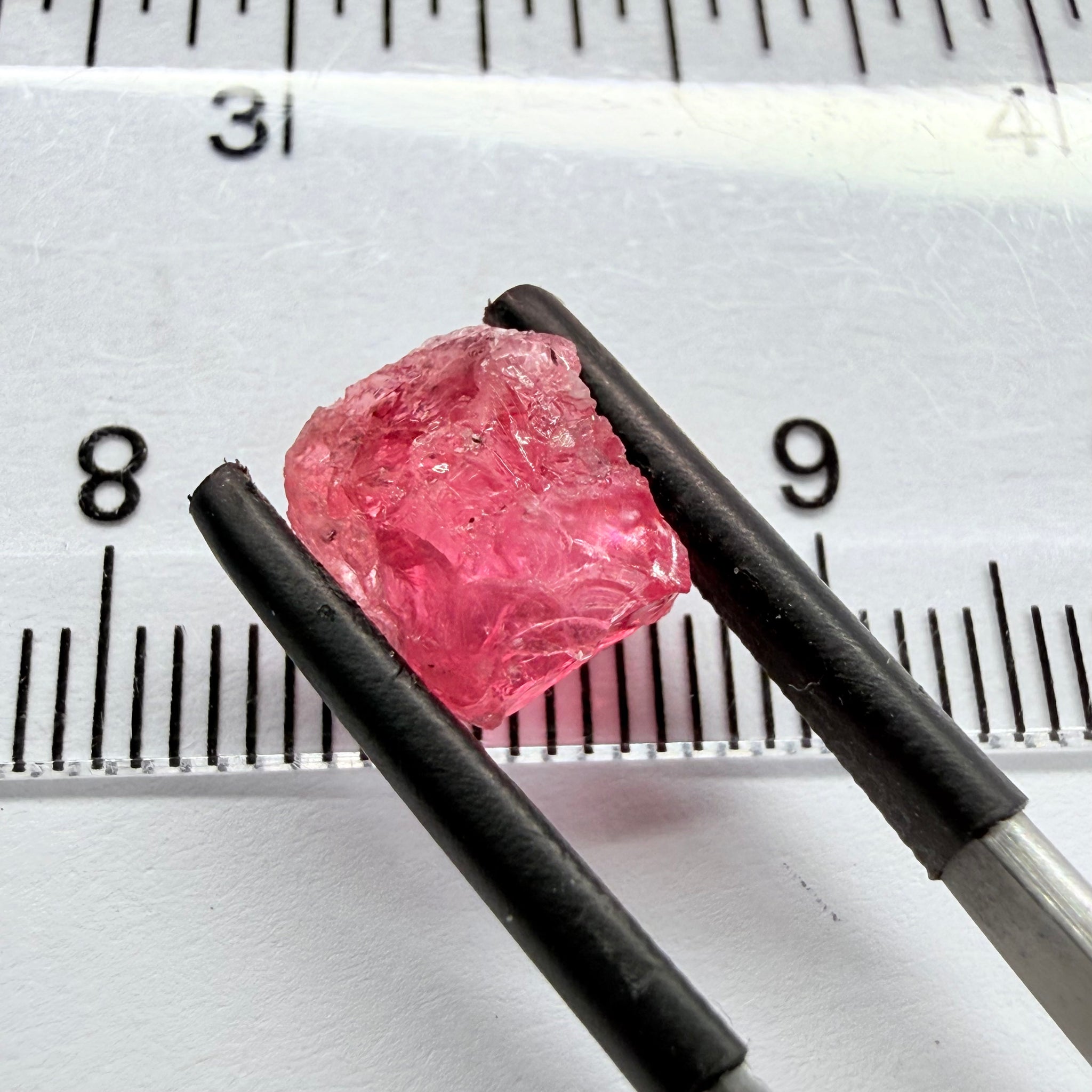 Mahenge Spinel, 3.55ct, Mahenge, Tanzania, Untreated Unheated, too flat to facet but great to set in jewellery as is