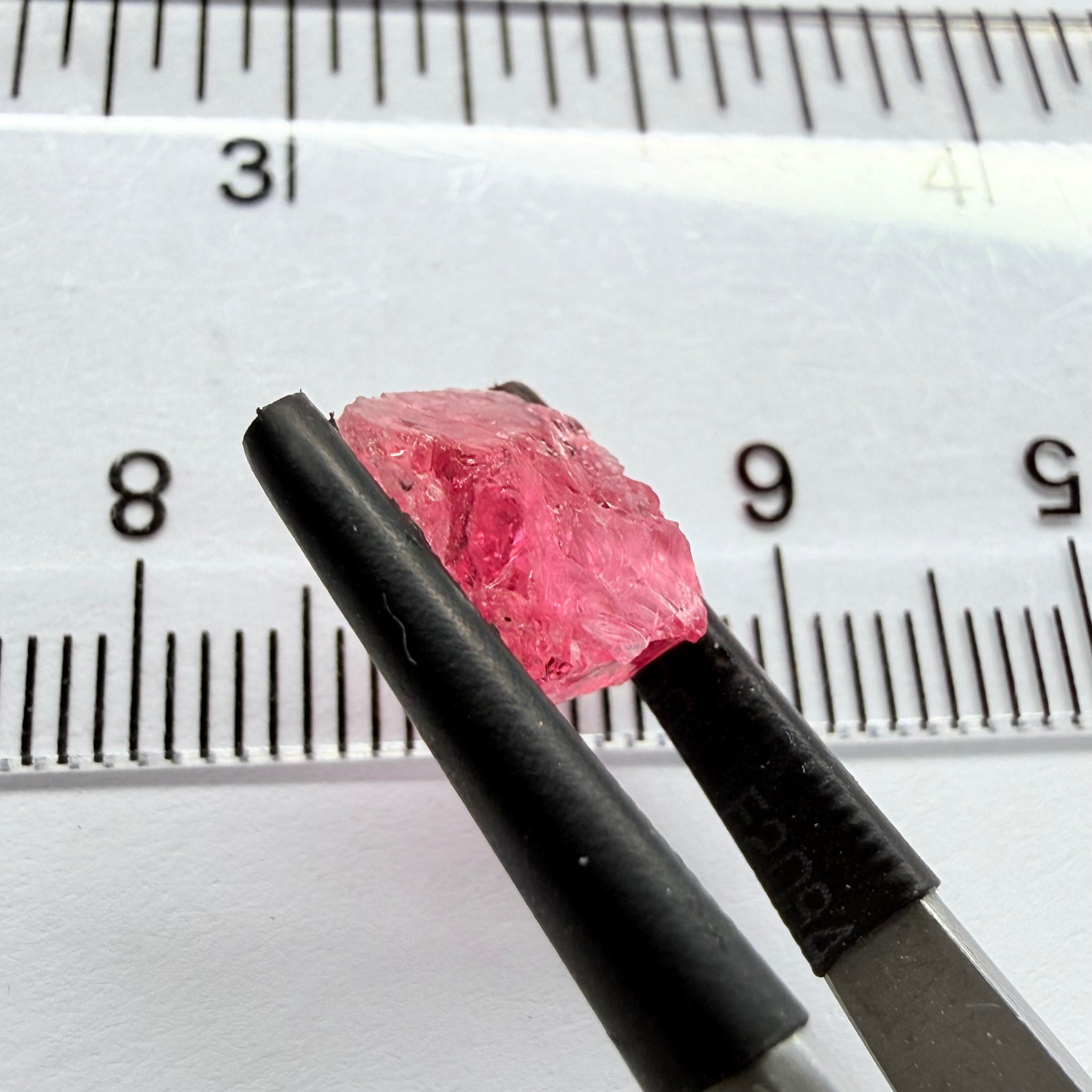 Mahenge Spinel, 3.55ct, Mahenge, Tanzania, Untreated Unheated, too flat to facet but great to set in jewellery as is