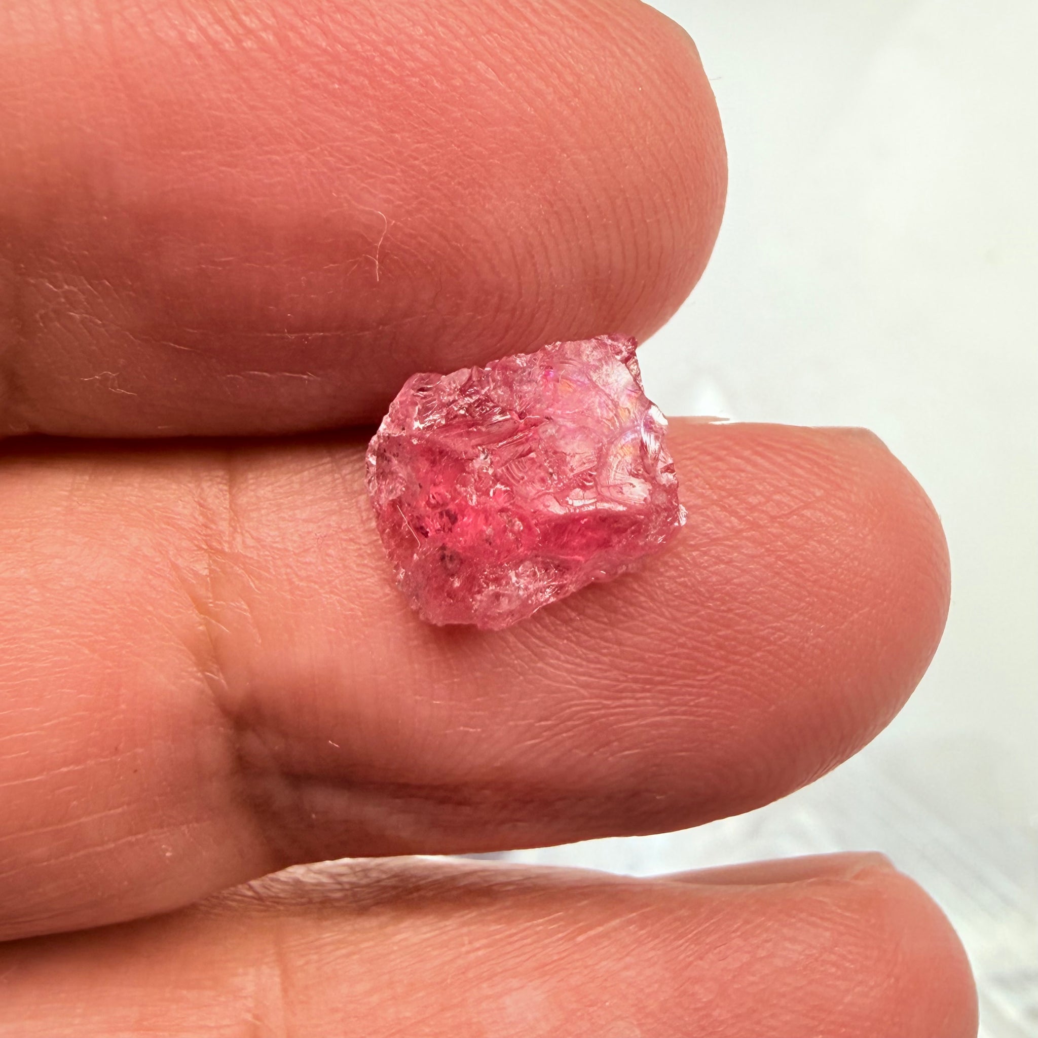Mahenge Spinel, 3.55ct, Mahenge, Tanzania, Untreated Unheated, too flat to facet but great to set in jewellery as is