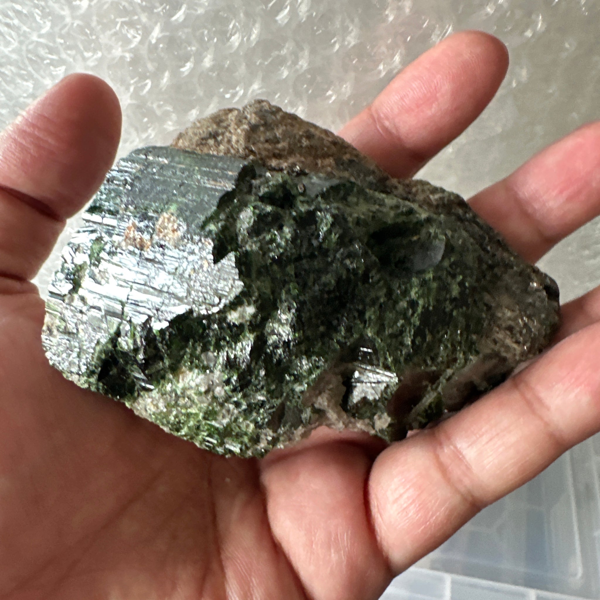 Tourmaline Crystal Cluster on Matrix, 340.80gm, Tanzania.