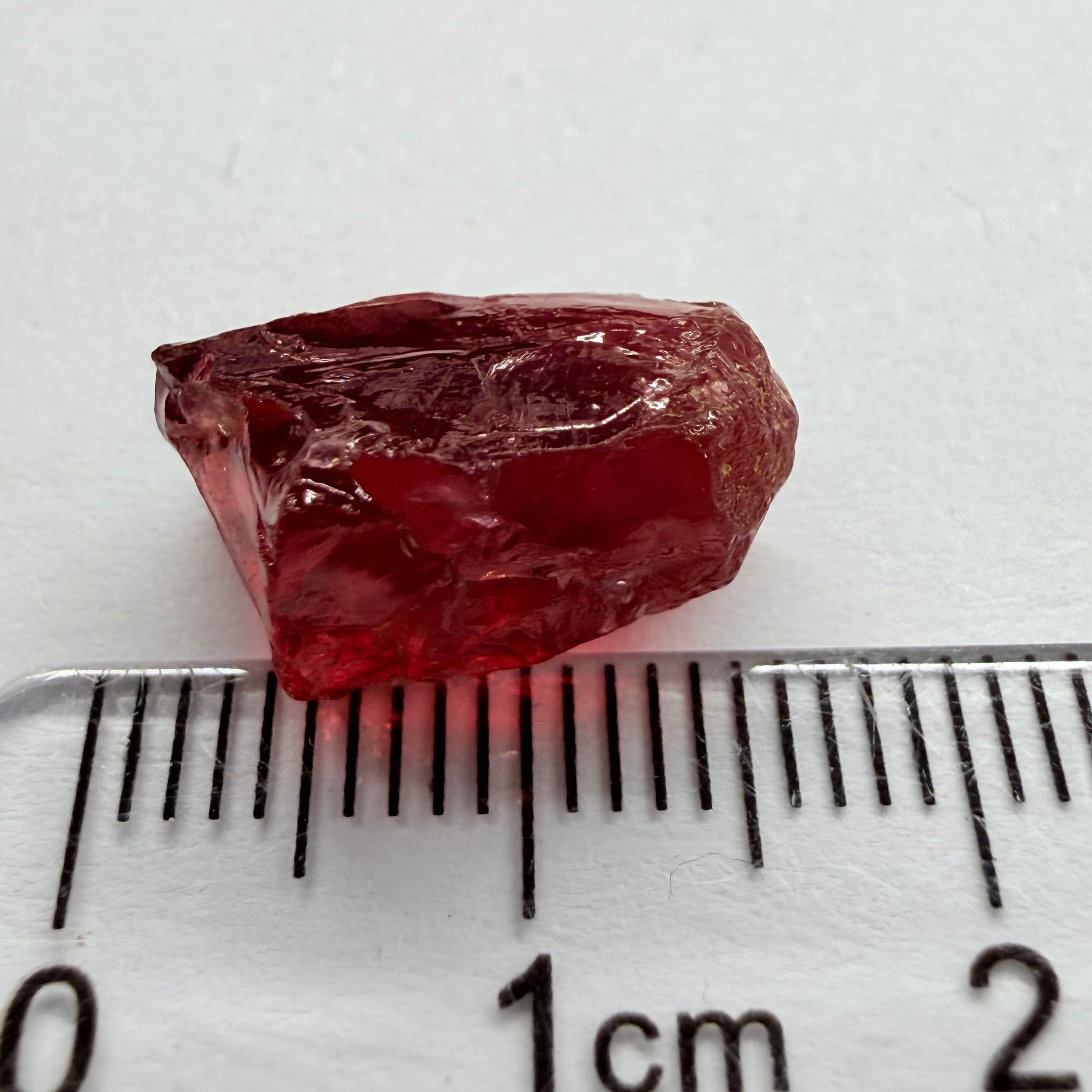 Umba Garnet, 11.55ct, Umba, Tanzania. Untreated Unheated. VVS with a little very fine silk