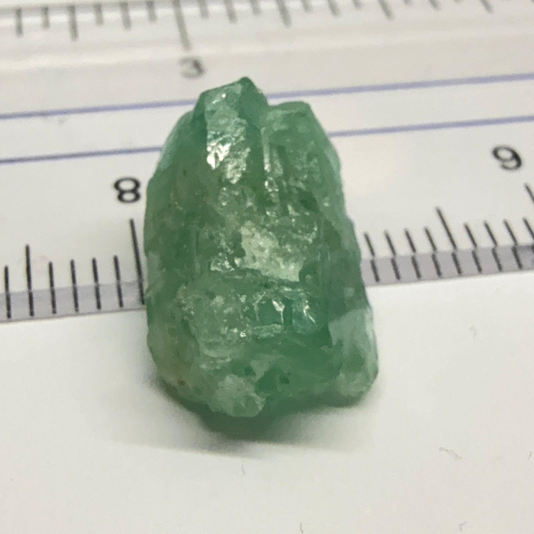Emerald Crystal, 7.35ct, Tanzania, Untreated Unheated, specimen grade