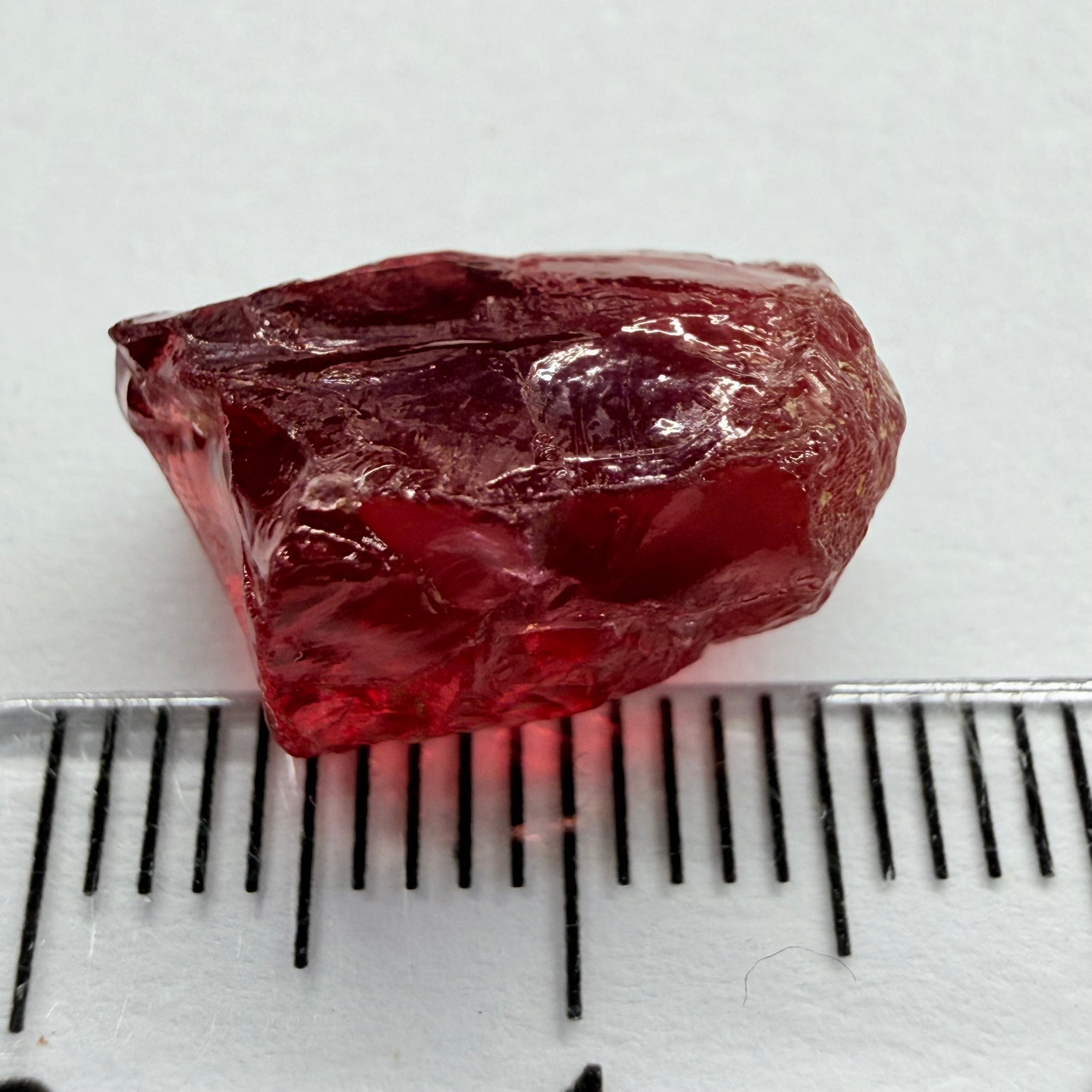 Umba Garnet, 11.55ct, Umba, Tanzania. Untreated Unheated. VVS with a little very fine silk