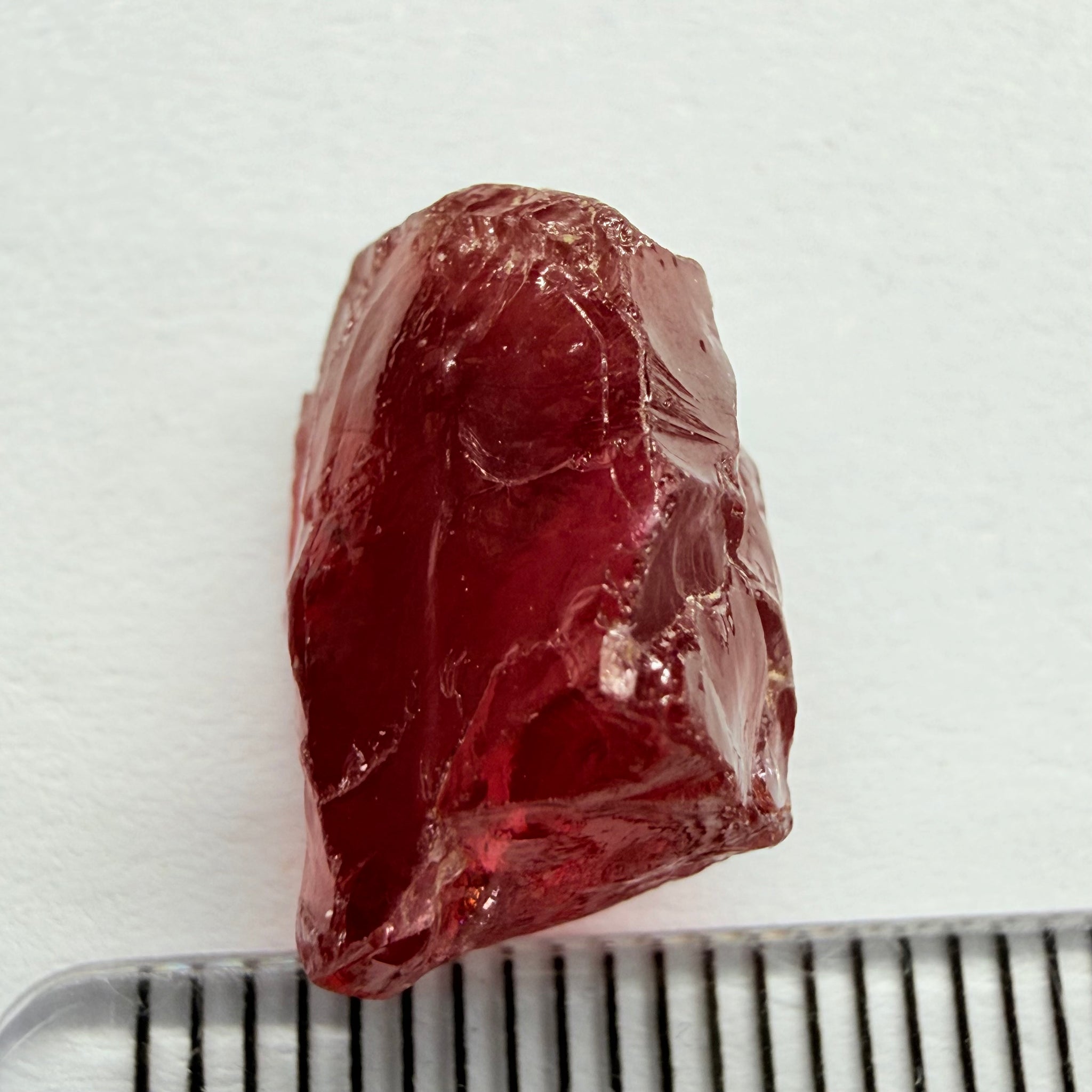 Umba Garnet, 11.55ct, Umba, Tanzania. Untreated Unheated. VVS with a little very fine silk