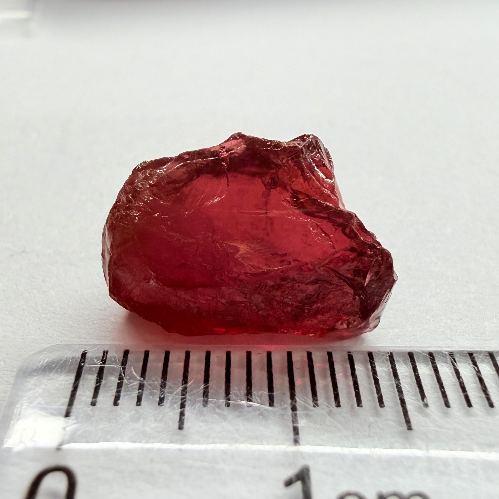 Umba Garnet, 11.55ct, Umba, Tanzania. Untreated Unheated. VVS with a little very fine silk