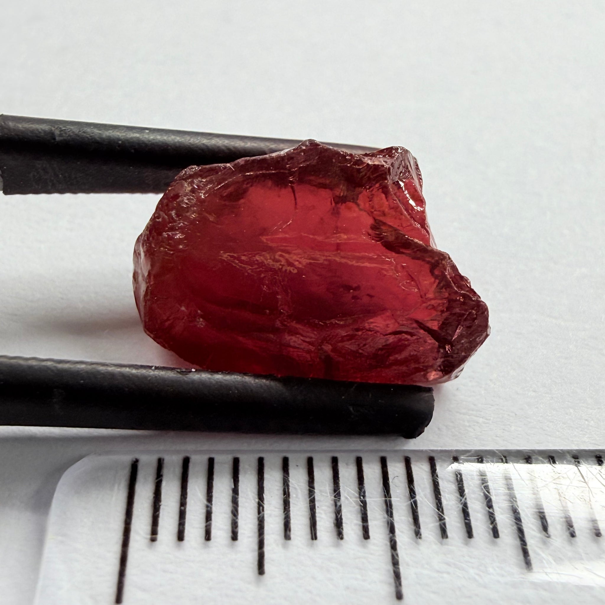 Umba Garnet, 11.55ct, Umba, Tanzania. Untreated Unheated. VVS with a little very fine silk