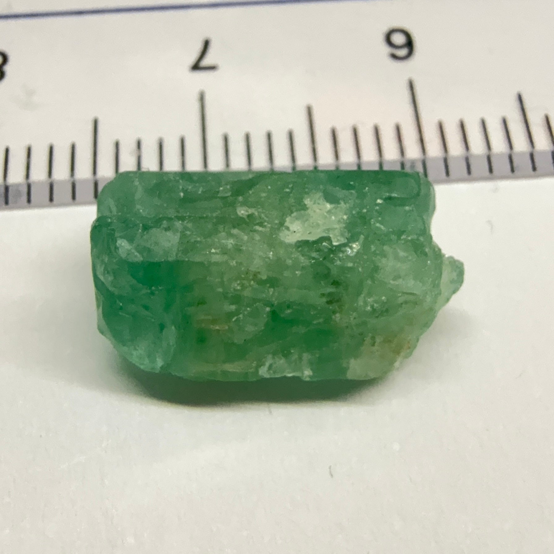 Emerald Crystal, 7.35ct, Tanzania, Untreated Unheated, specimen grade