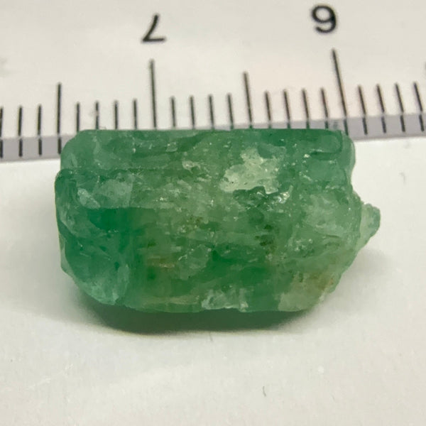 Emerald Crystal, 7.35ct, Tanzania, Untreated Unheated, specimen grade