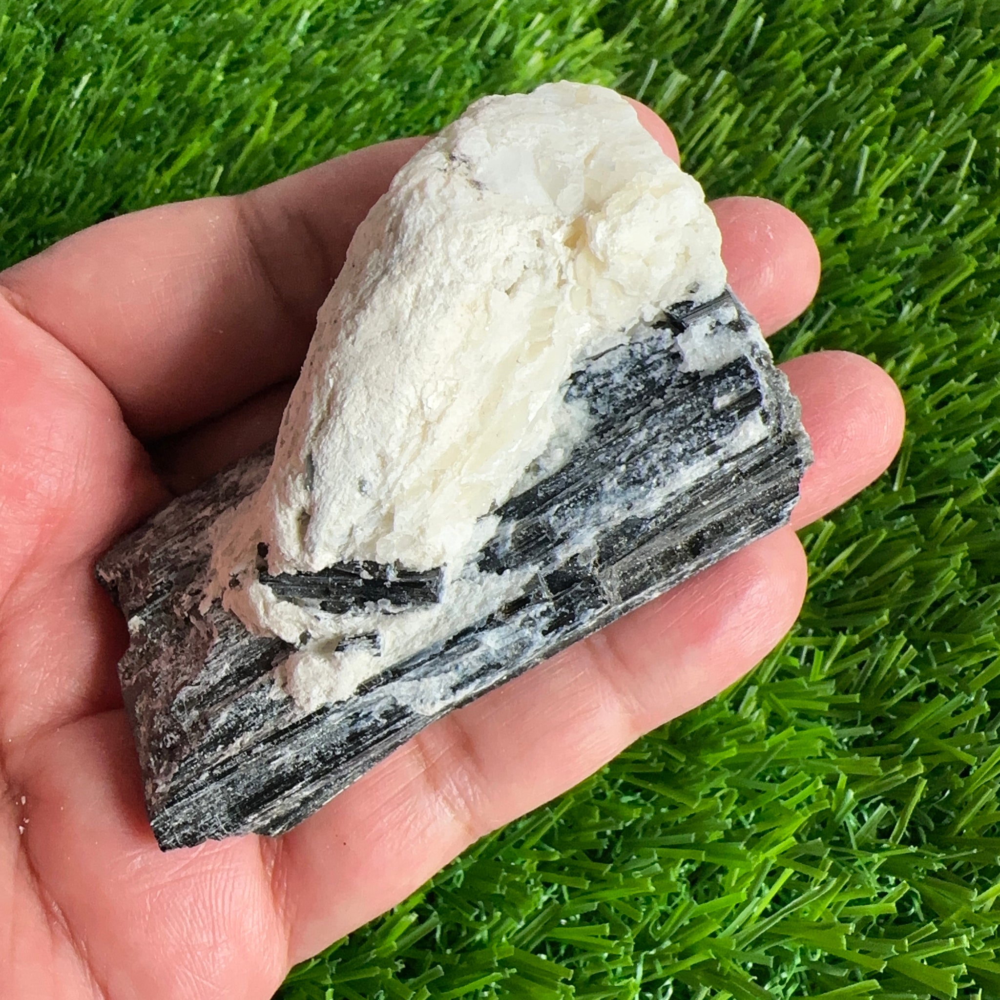 Tourmaline Crystal on Matrix, 122.70gm, Tanzania.