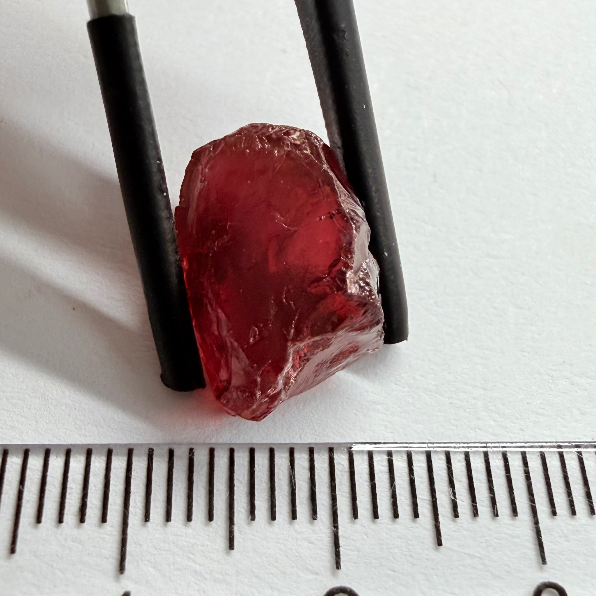 Umba Garnet, 11.55ct, Umba, Tanzania. Untreated Unheated. VVS with a little very fine silk