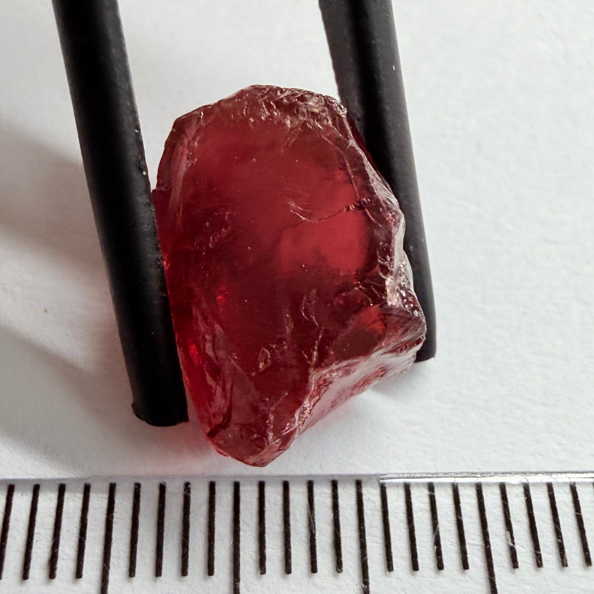 Umba Garnet, 11.55ct, Umba, Tanzania. Untreated Unheated. VVS with a little very fine silk