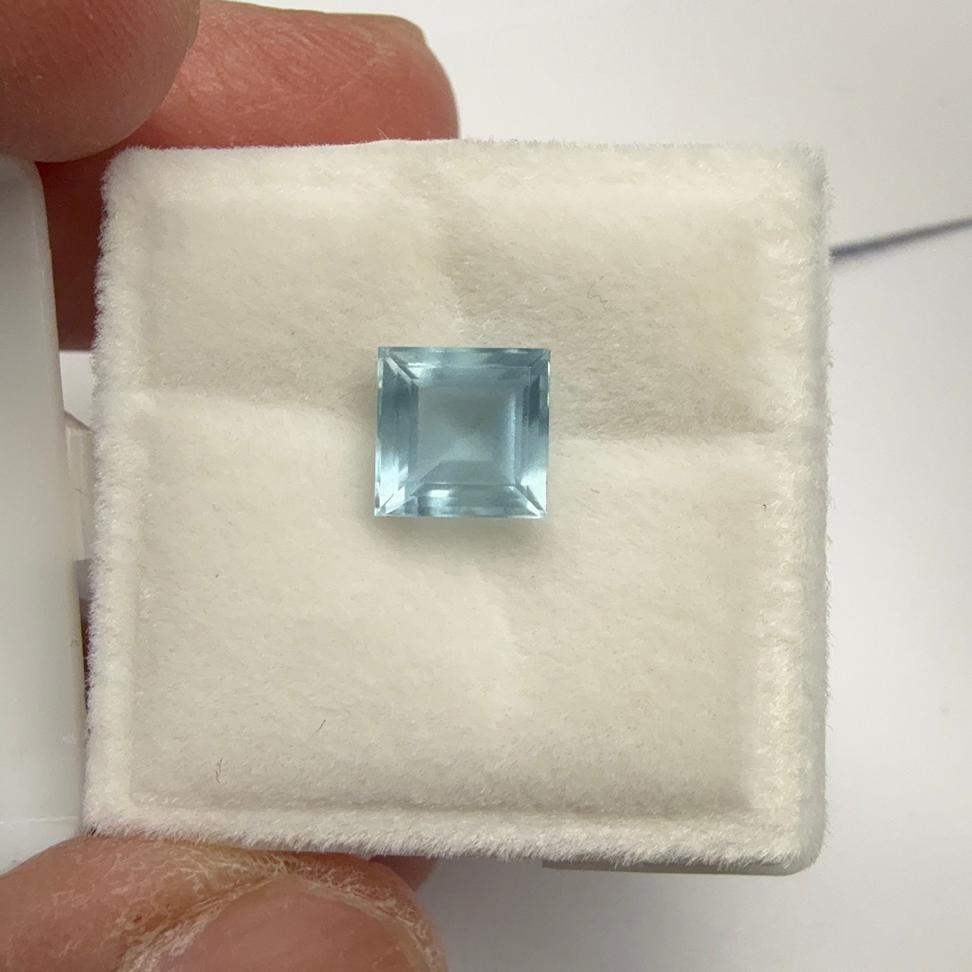 Aquamarine, 1.29ct, Zambia, Unheated Untreated