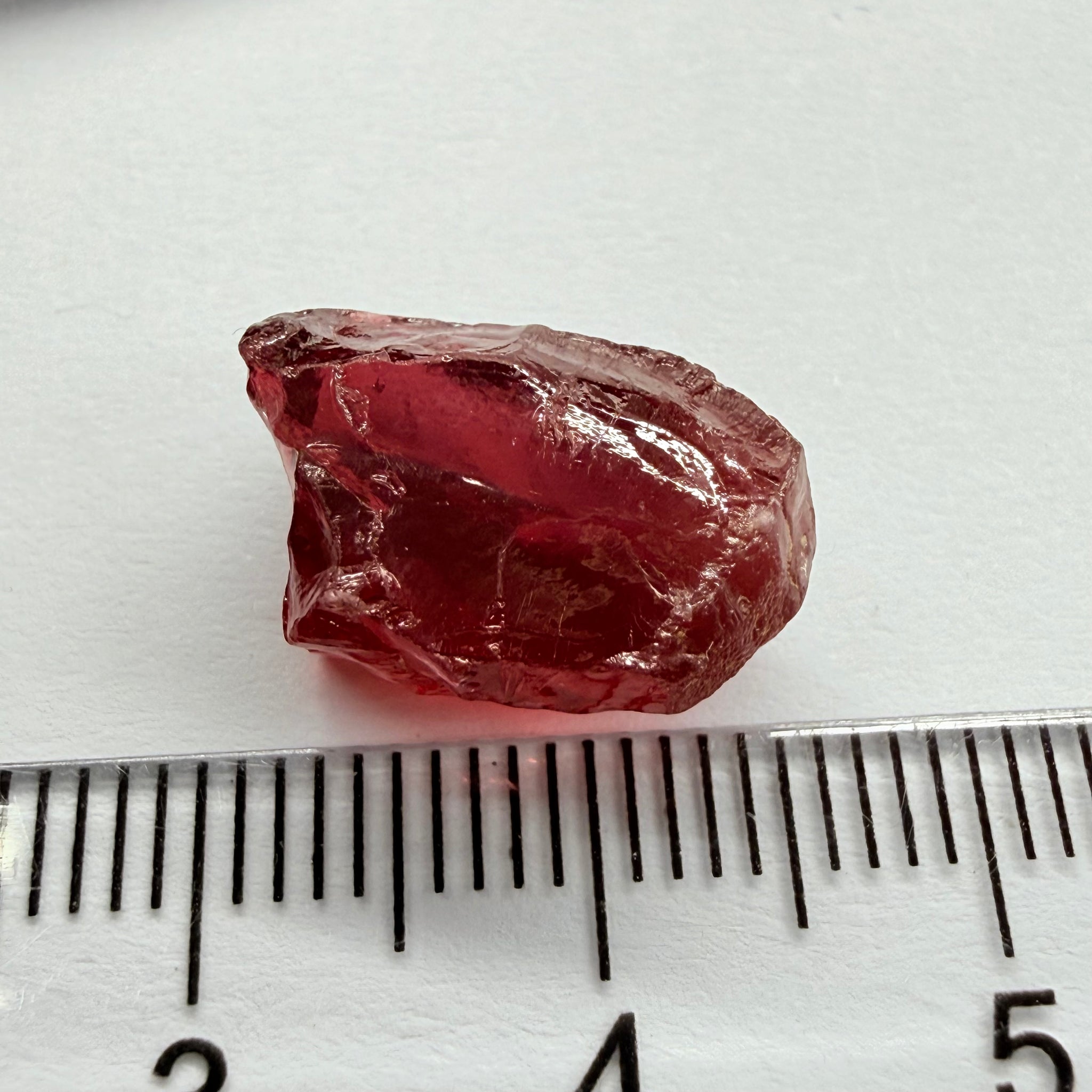 Umba Garnet, 11.55ct, Umba, Tanzania. Untreated Unheated. VVS with a little very fine silk