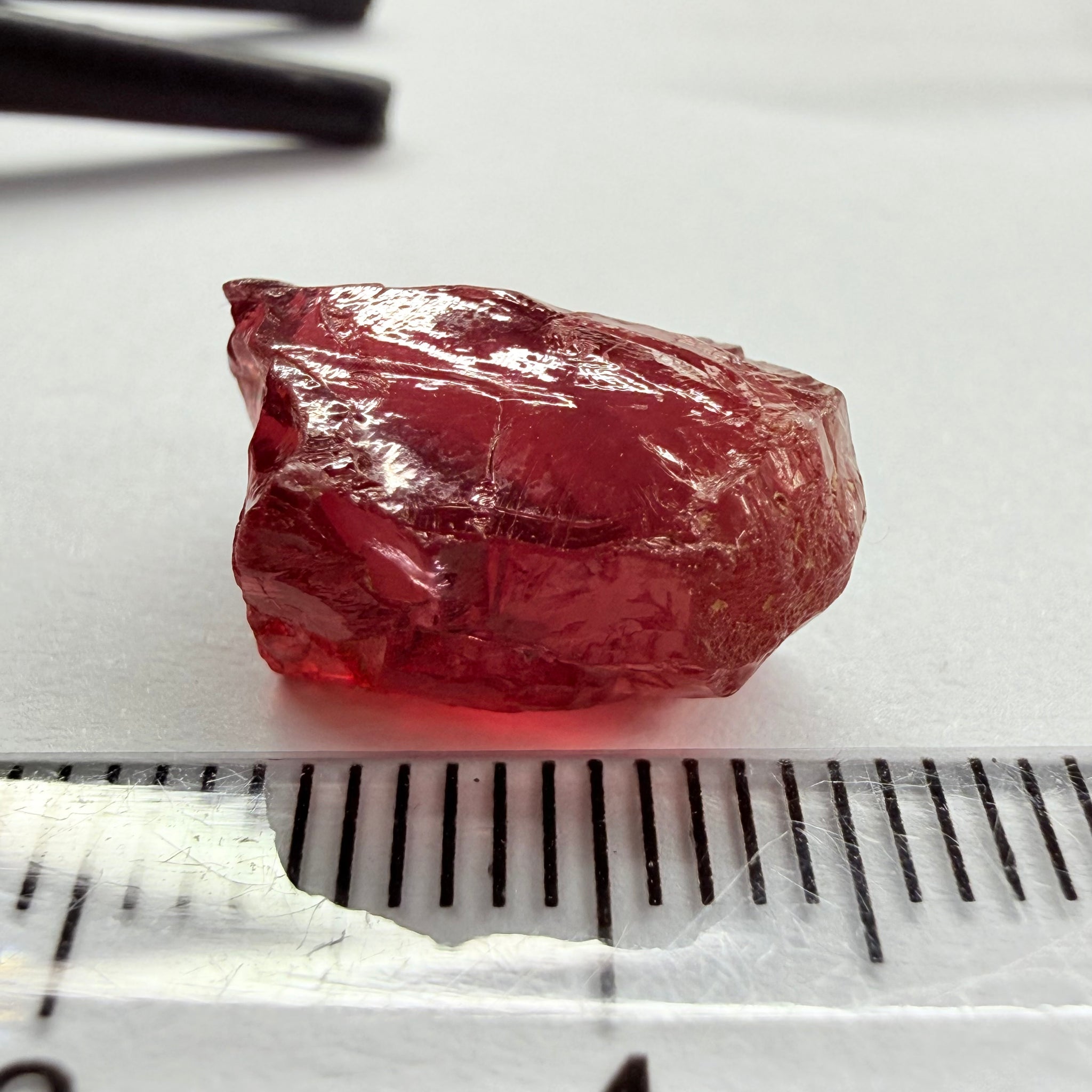 Umba Garnet, 11.55ct, Umba, Tanzania. Untreated Unheated. VVS with a little very fine silk