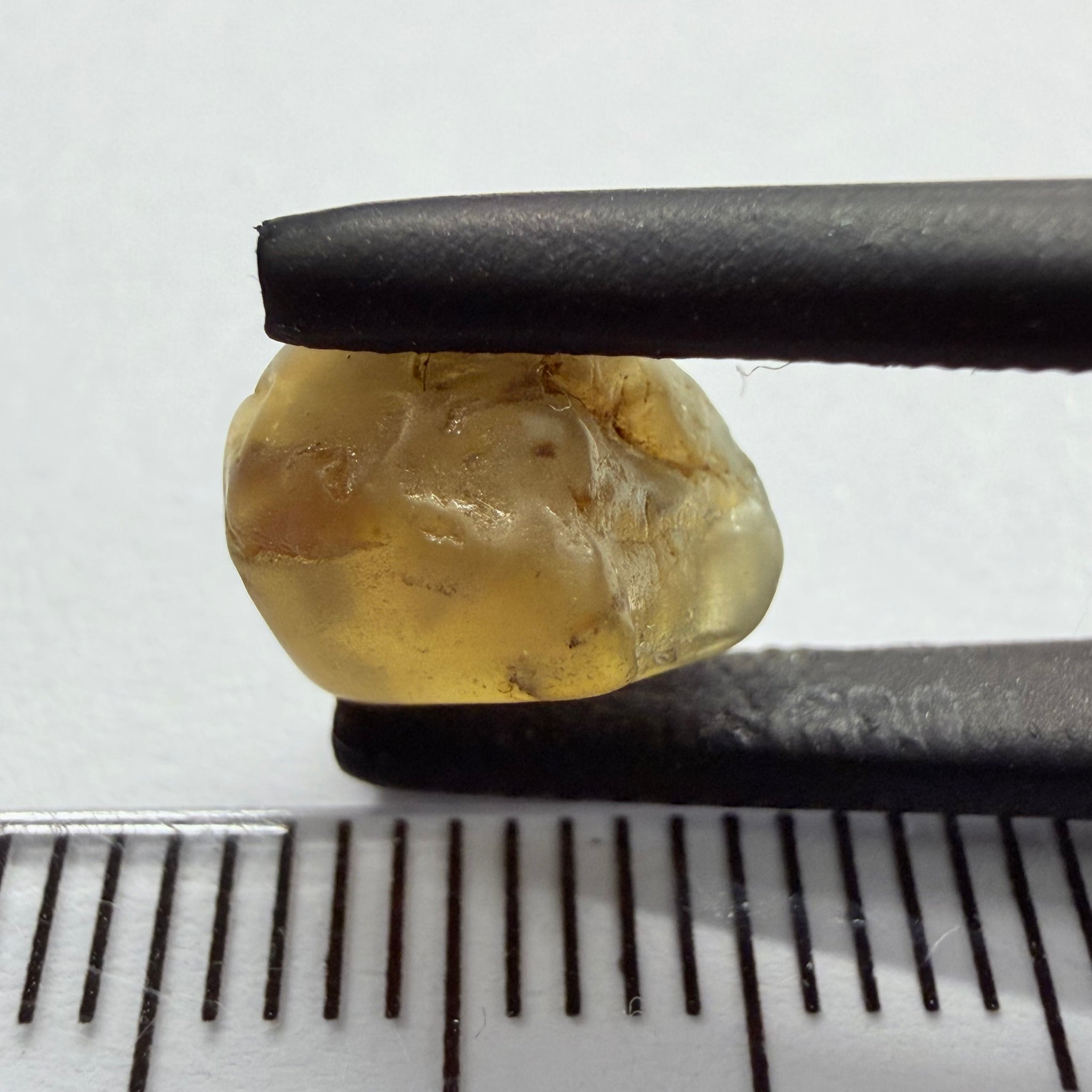 Colour Changing Chrysoberyl, 3.13ct, Tunduru, Tanzania, Untreated Unheated, the colour change is very slight, there is some surface gunk that needs to be removed on one side, rest has very fine silk