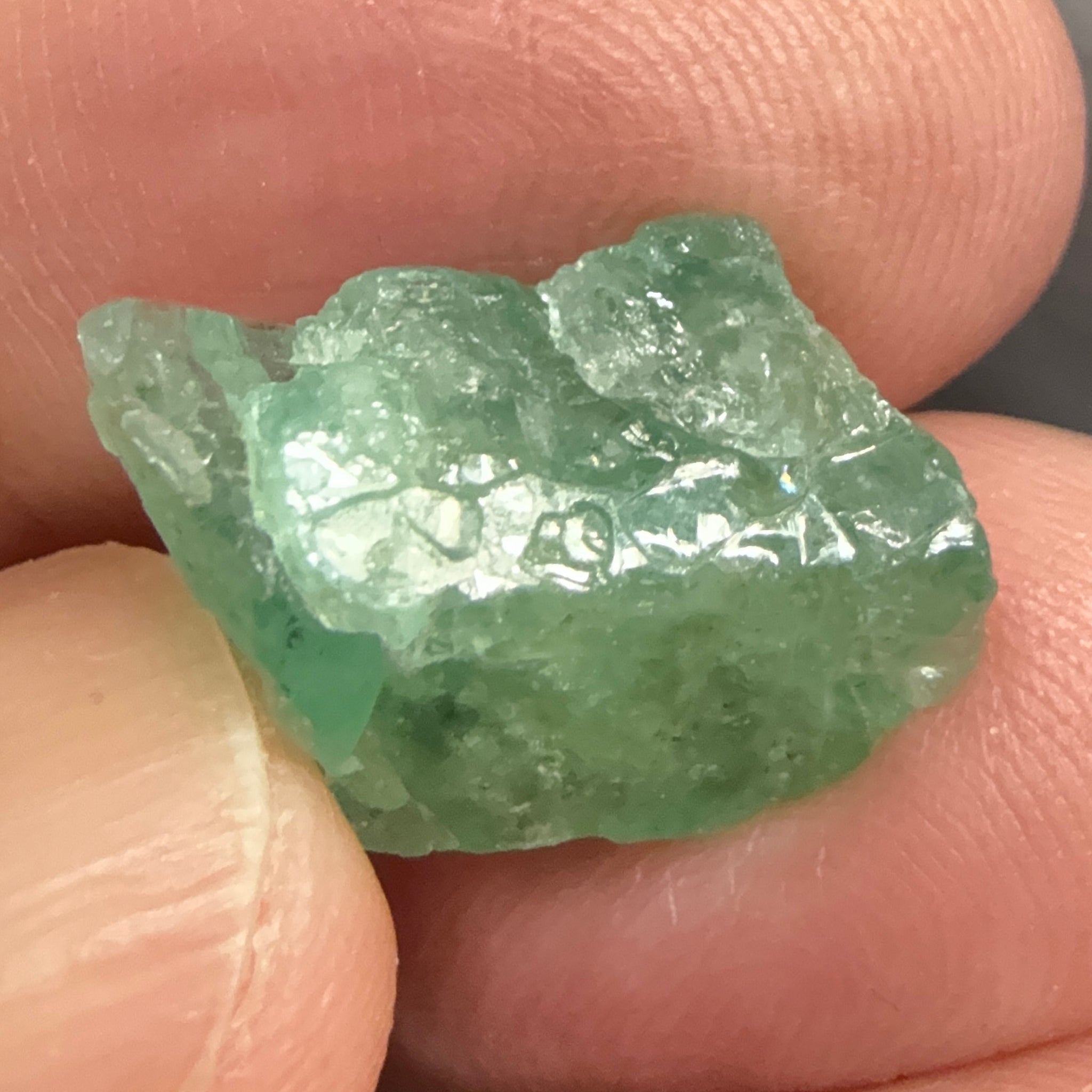 Emerald Crystal, 10.71ct, Tanzania, Untreated Unheated, specimen grade